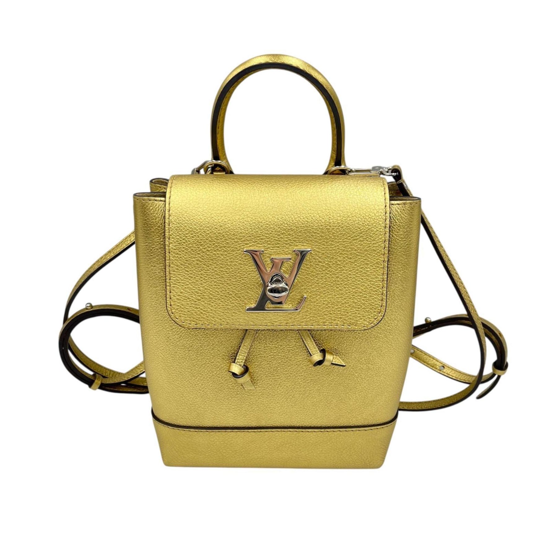 Louis Vuitton Lockme Mini Bag Leather, Backpack/Daypack