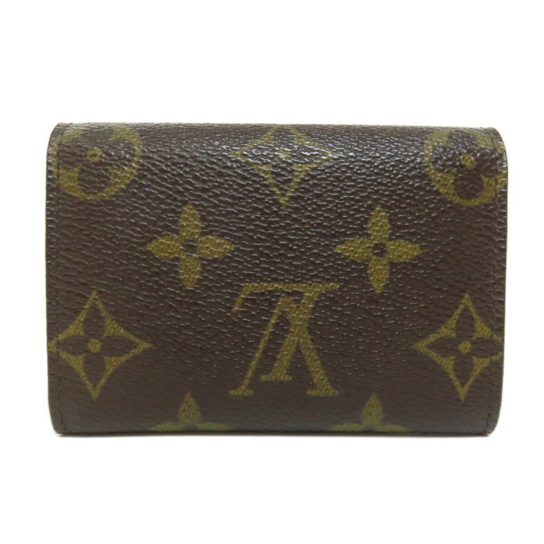Louis Vuitton M61930 Porto Monnaie Plat Wallet/Coin Case Monogram Canvas Women's LOUIS VUITTON