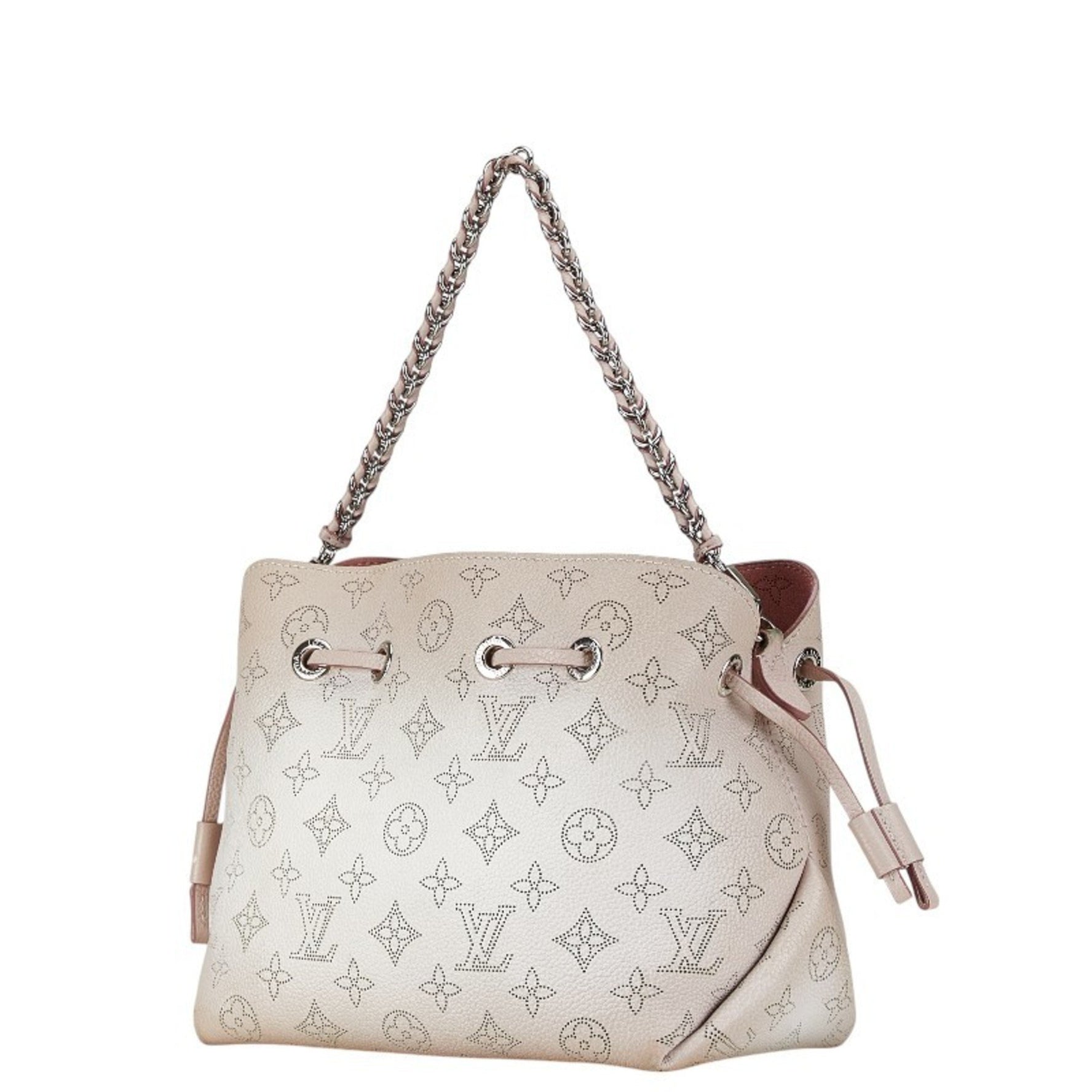 Louis Vuitton Monogram Mahina Bella Handbag Shoulder Bag Leather