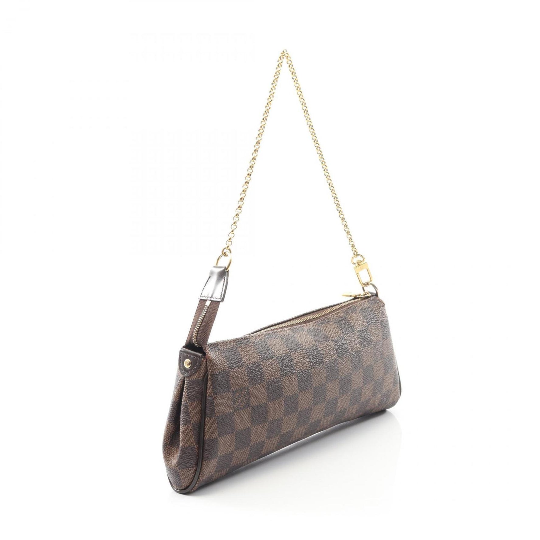 Louis Vuitton Eva Damier Ebene Handbag, Coated Canvas and Leather