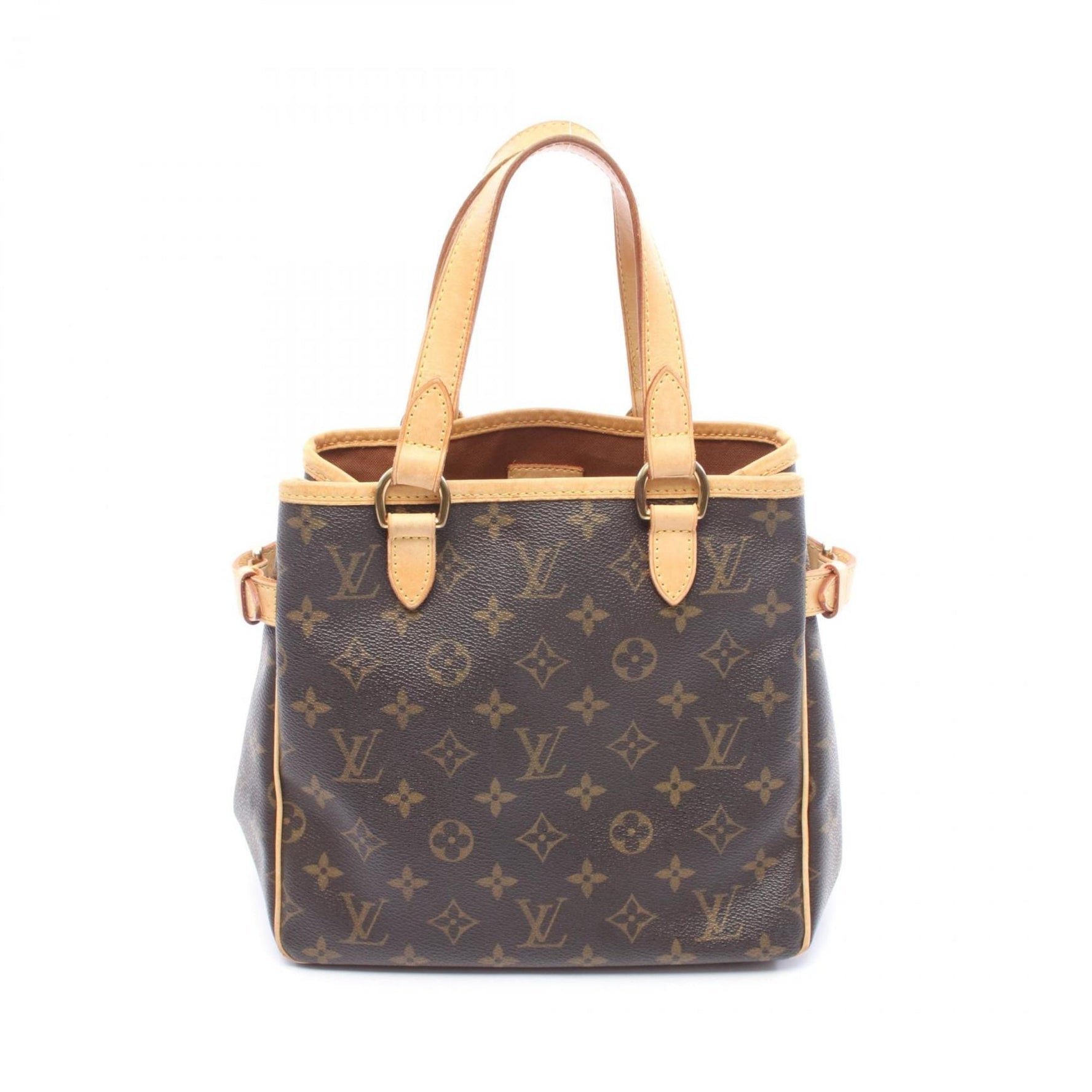 Louis Vuitton Batignolles Handbag, Coated Canvas and Leather, Monogram, Brown