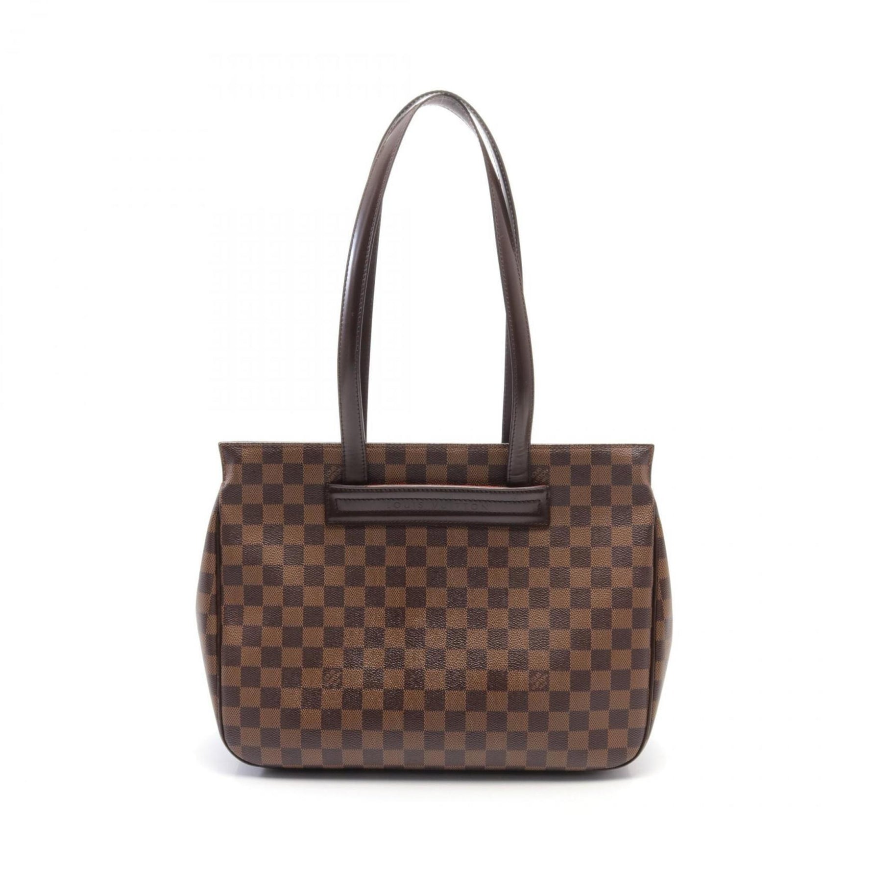 Louis Vuitton LOUIS VUITTON Parioli PM Tote Bag Coated Canvas Leather Damier Women's Brown N51123
