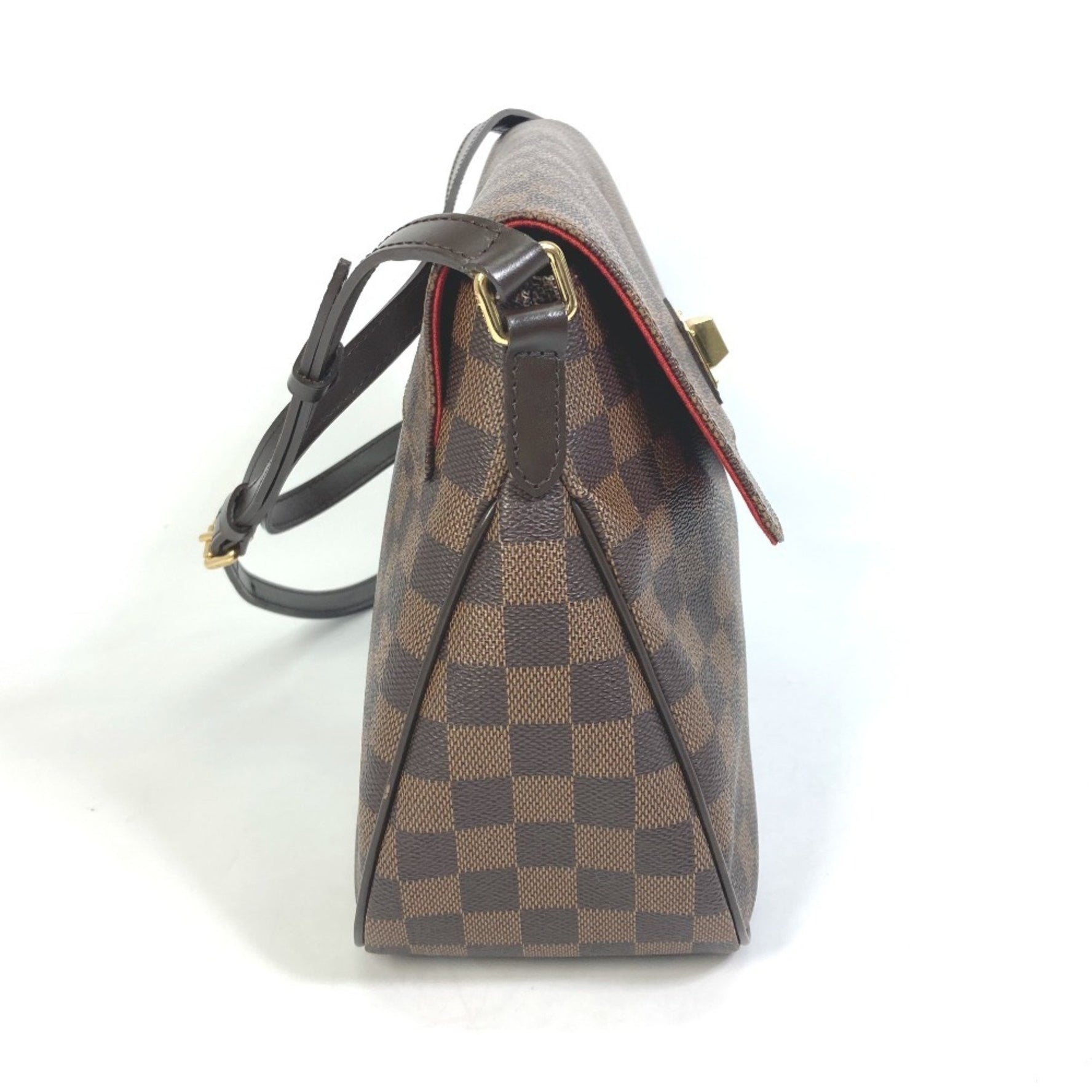 LOUIS VUITTON N41178 Damier Bussas Roseberry Shoulder Bag in Canvas, Women's, Brown