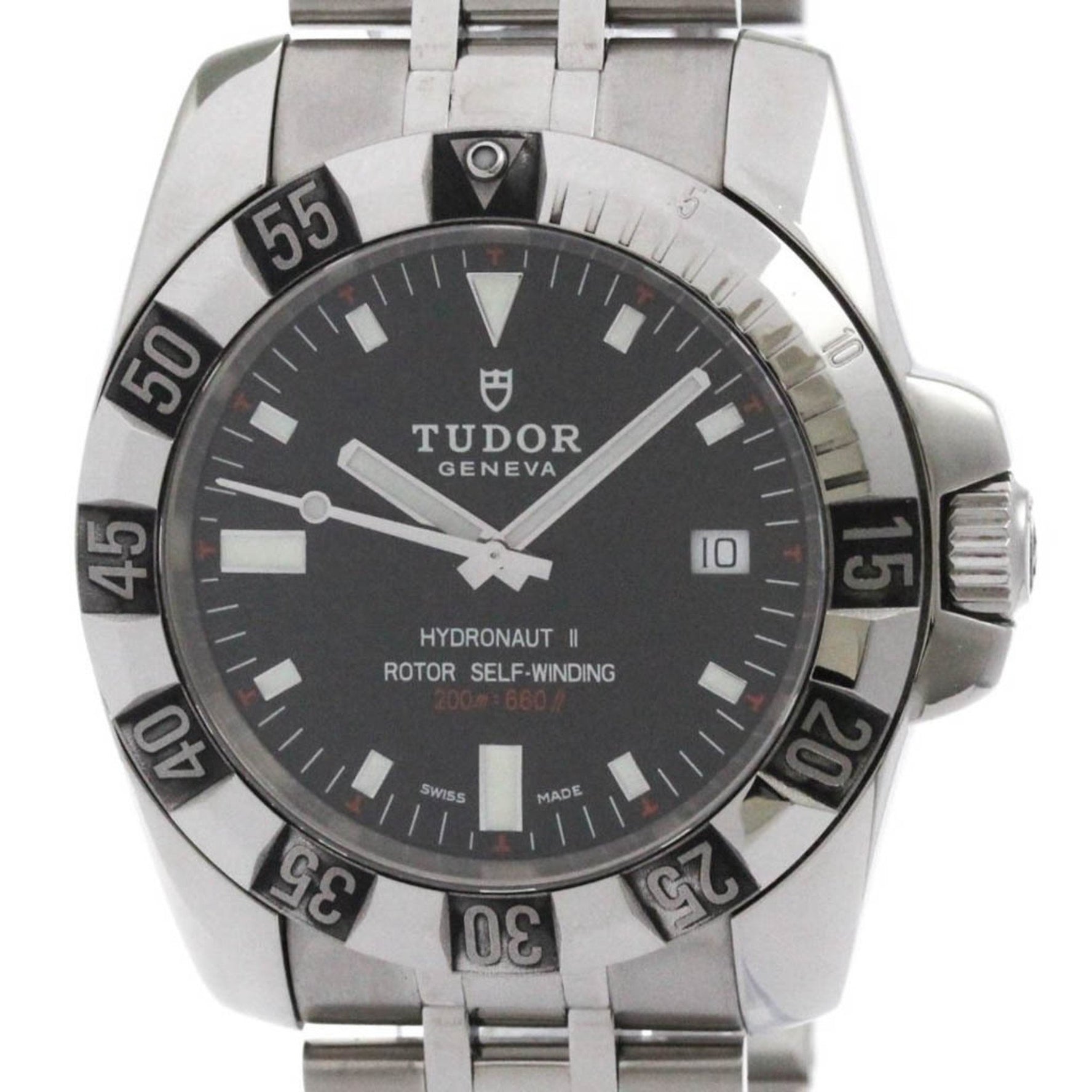 TUDOR Hydronaut Stainless Steel Automatic Watch Polished