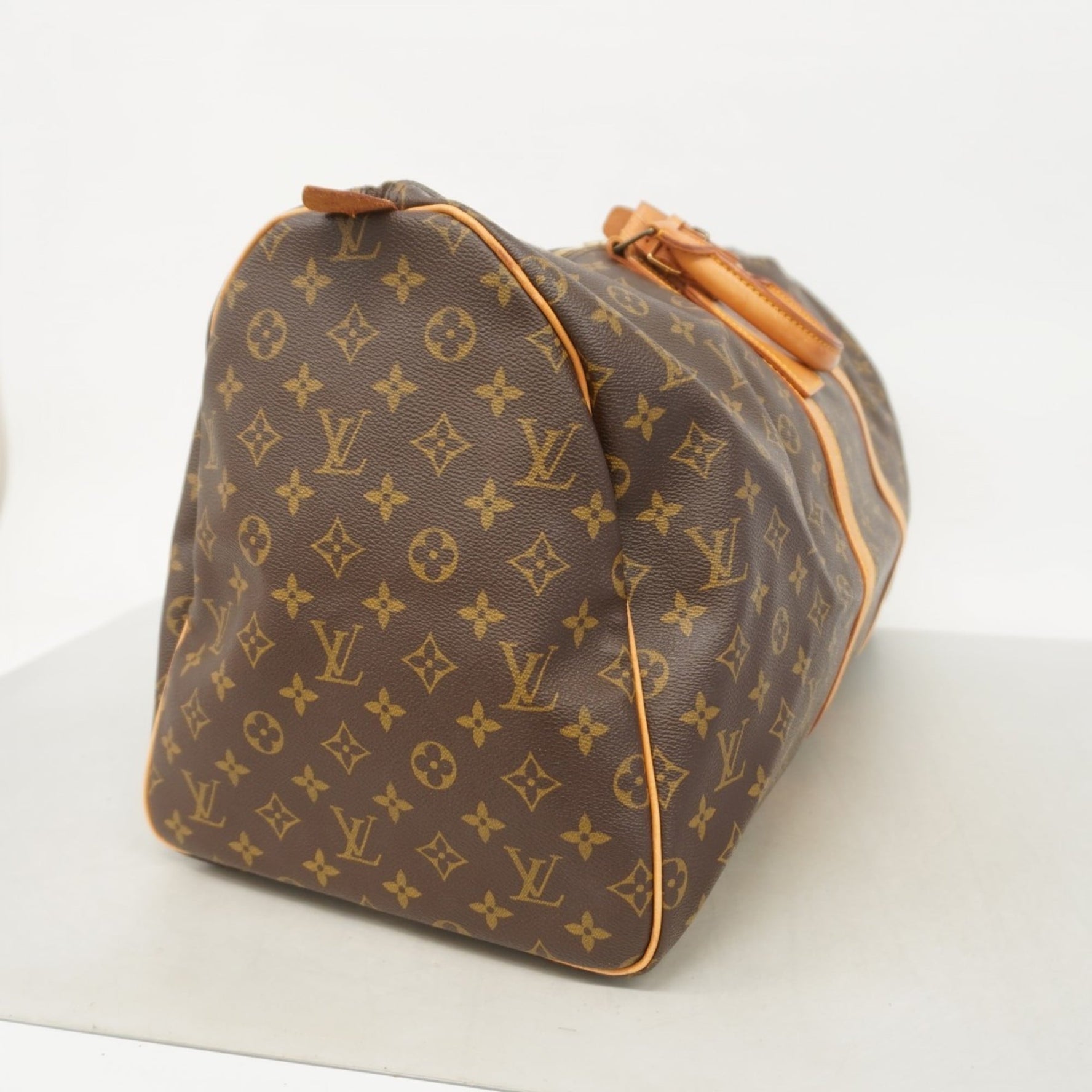Louis Vuitton Monogram Keepall 55 Boston Bag Men's and