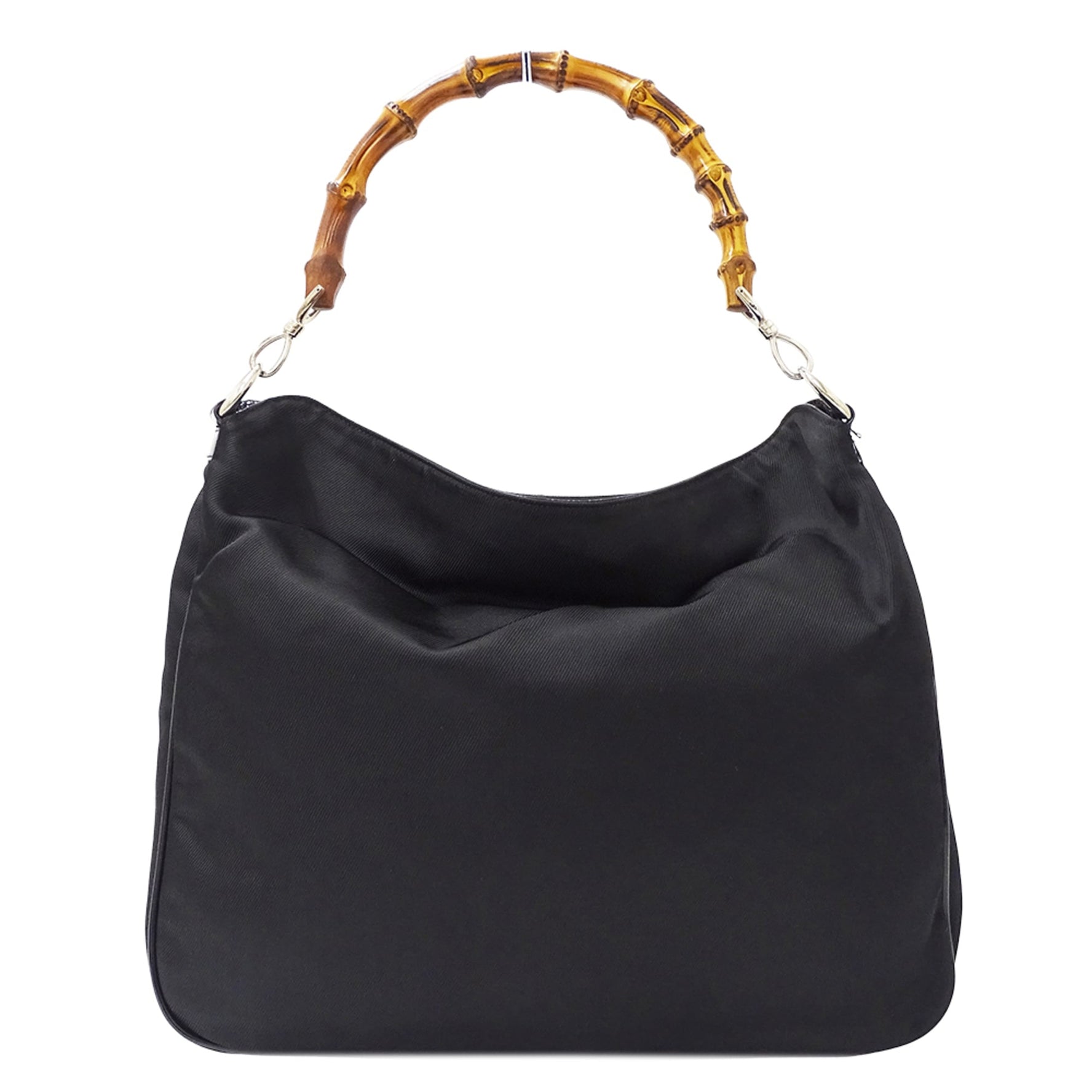 Gucci Bamboo Nylon Shoulder Bag in (Product Codes 001 1553 1577) - One-Shoulder or Crossbody