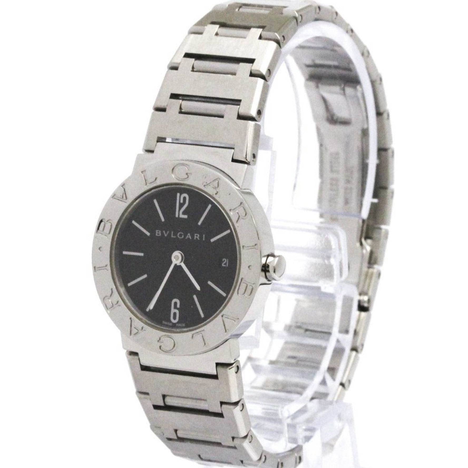 BVLGARI BVLGARI-BVLGARI Steel Quartz Ladies Watch Polished