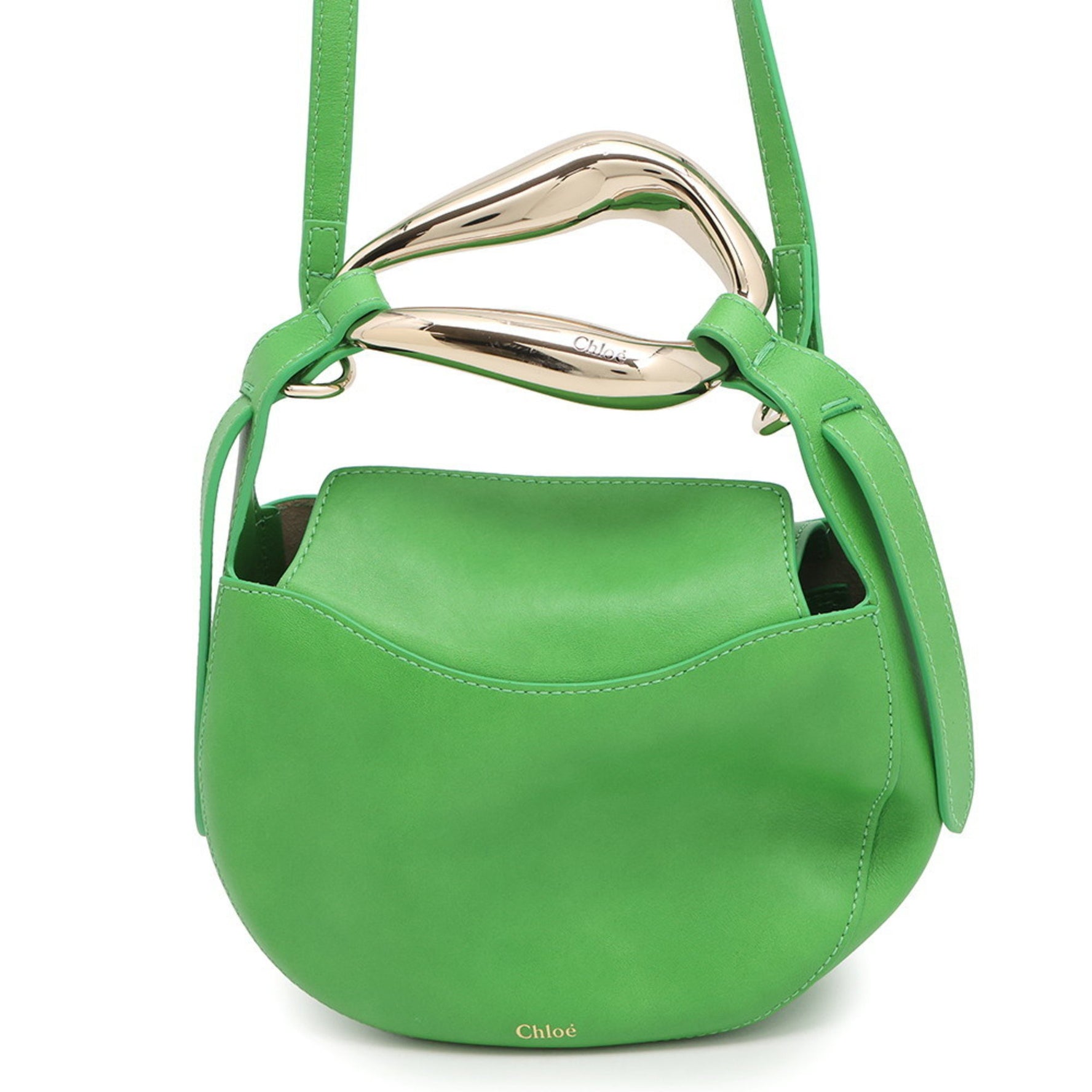 Chloé Chloe handbag kiss small leather shoulder bag