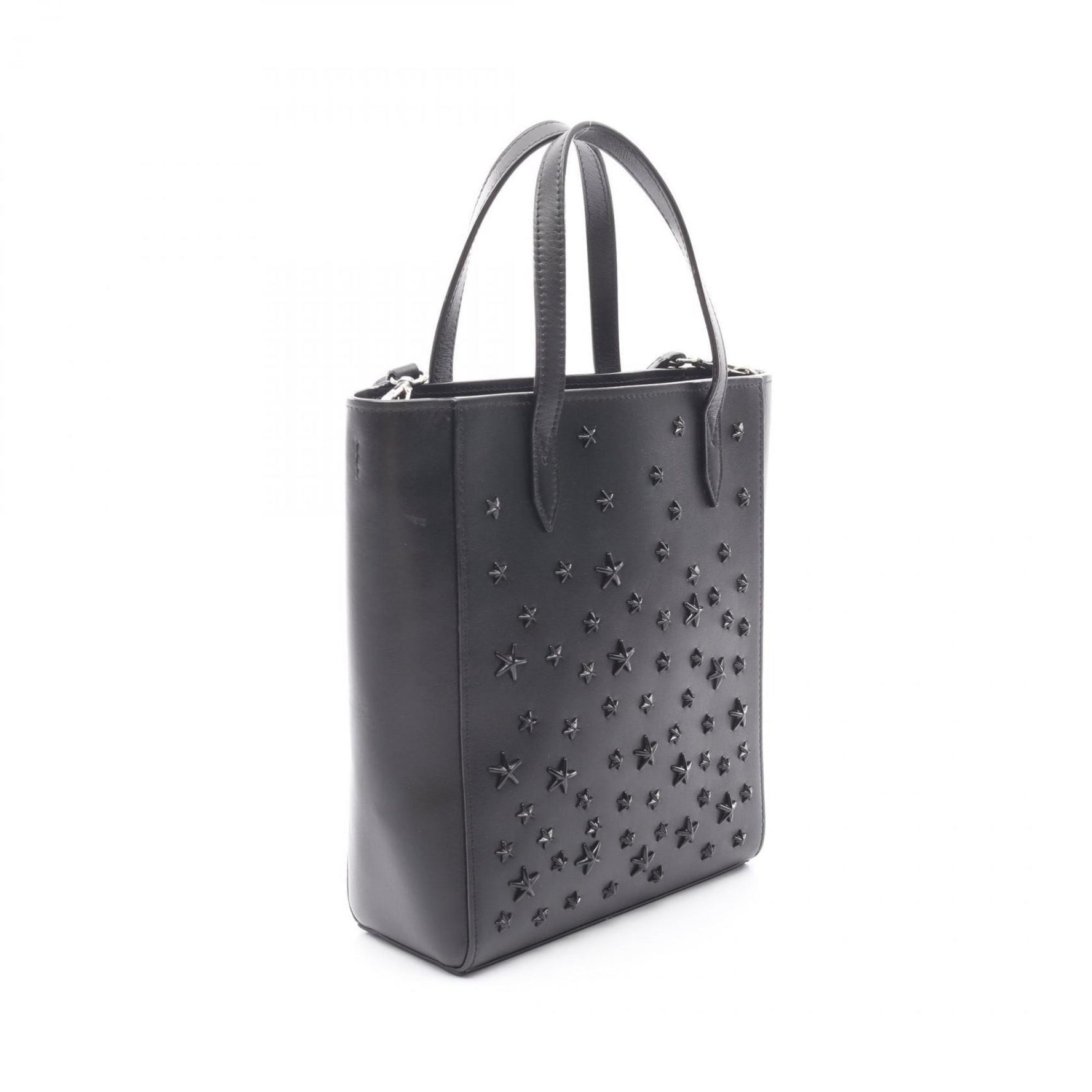 JIMMY CHOO BRIA TOTE N S Leather Tote Bag