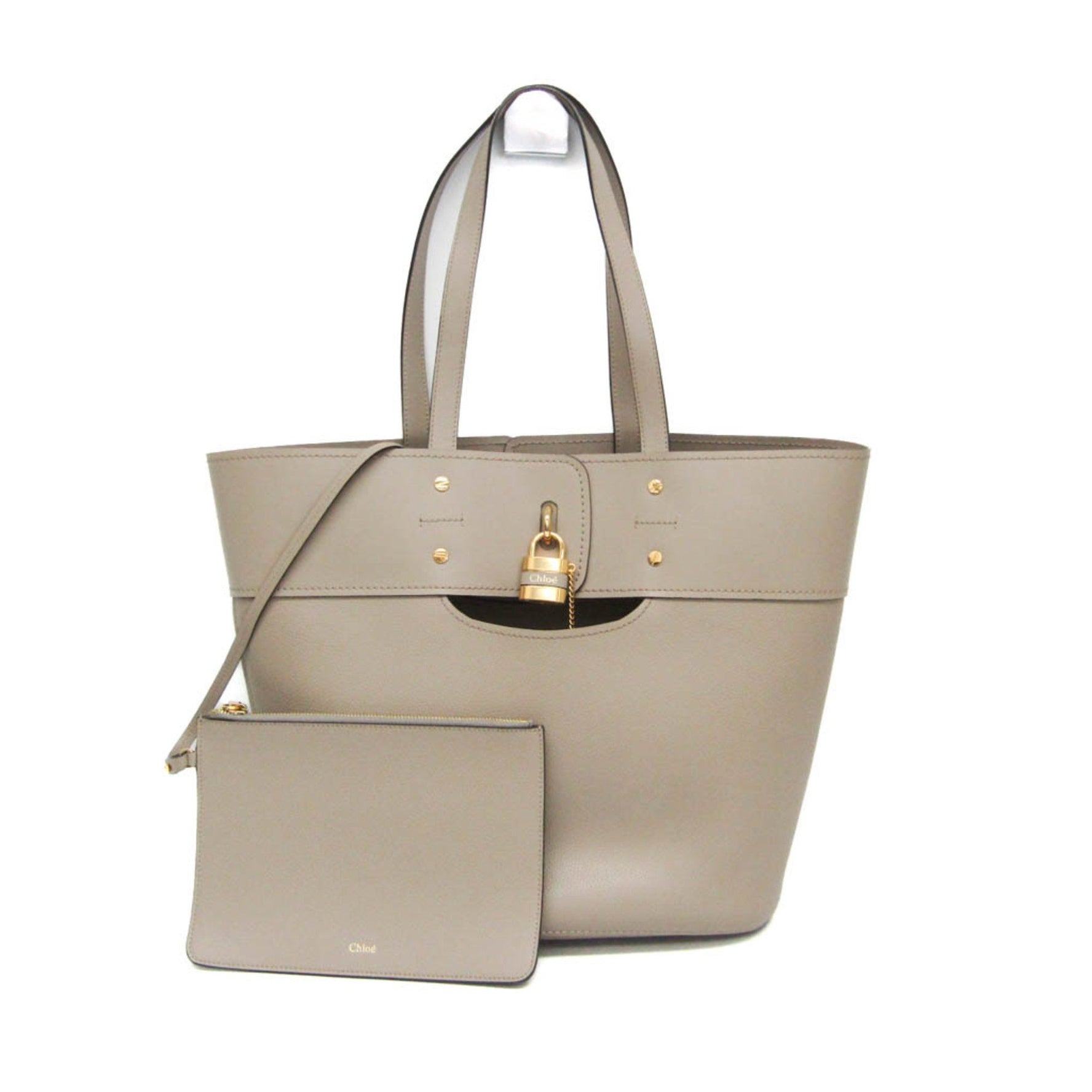 Chloé Mylo Leather Tote Bag