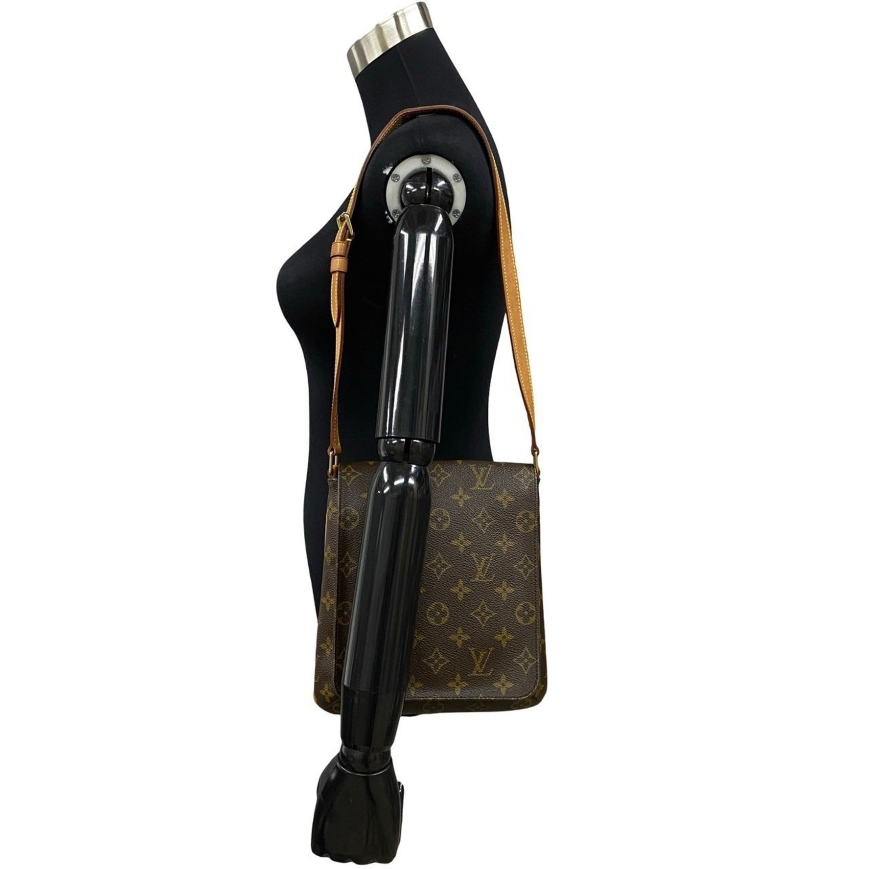 Louis Vuitton Musette Salsa Monogram Leather Mini Shoulder Bag/Pochette in