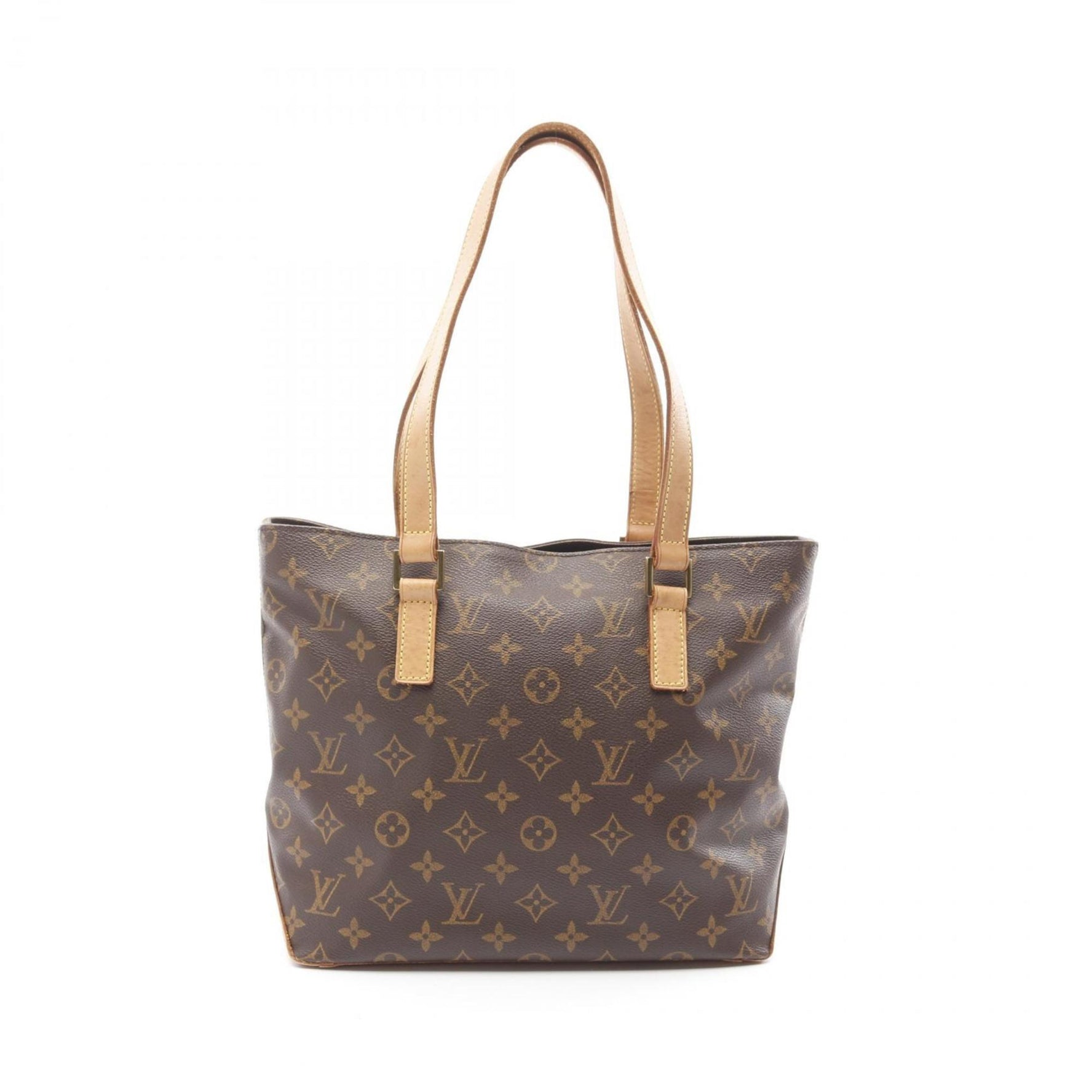 Louis Vuitton Cabas Piano Monogram Shoulder Bag, Coated Canvas and Leather