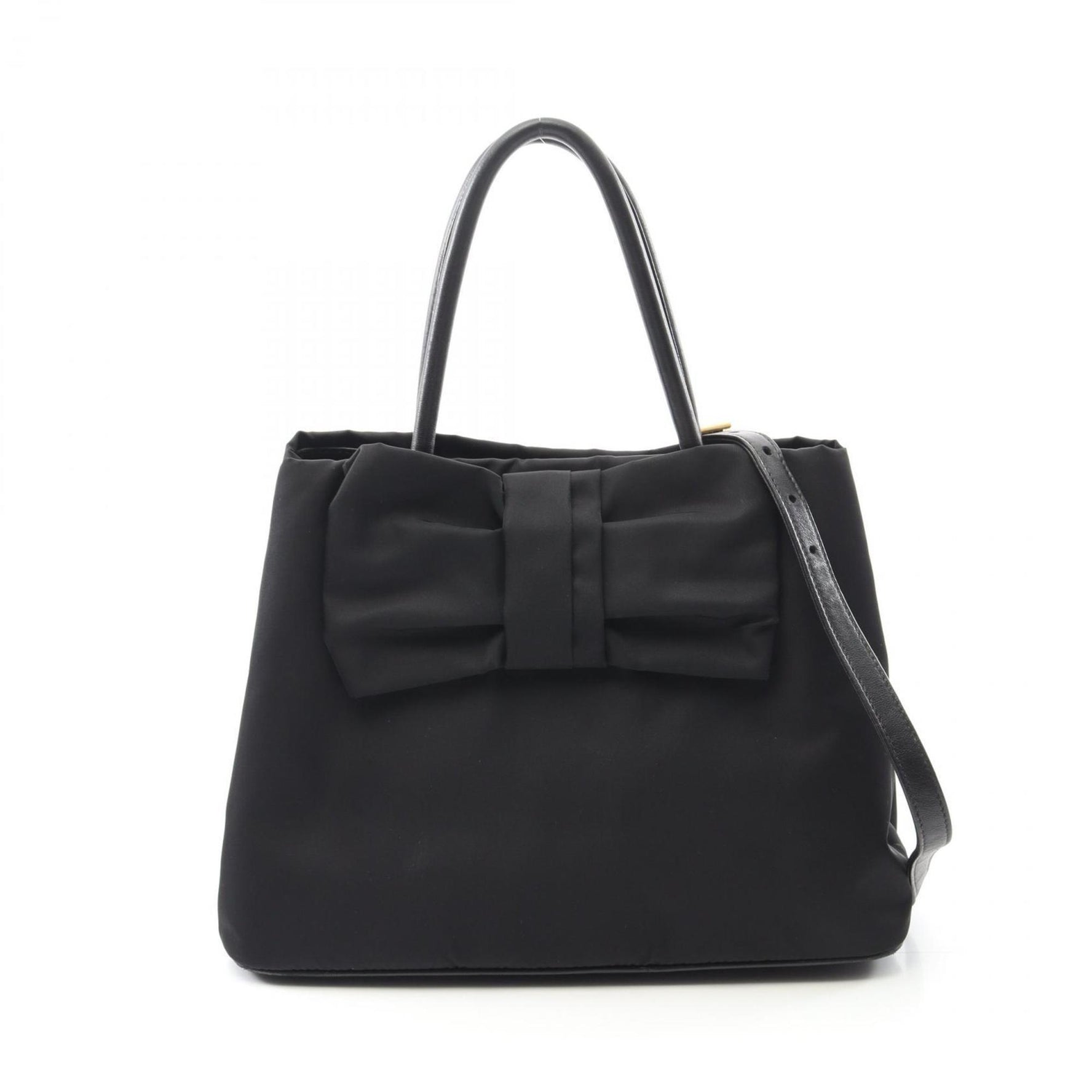 Prada handbag, nylon and leather