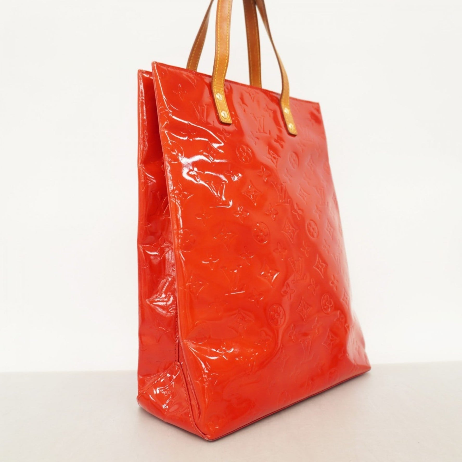 Louis Vuitton Vernis Reed MM Tote Bag