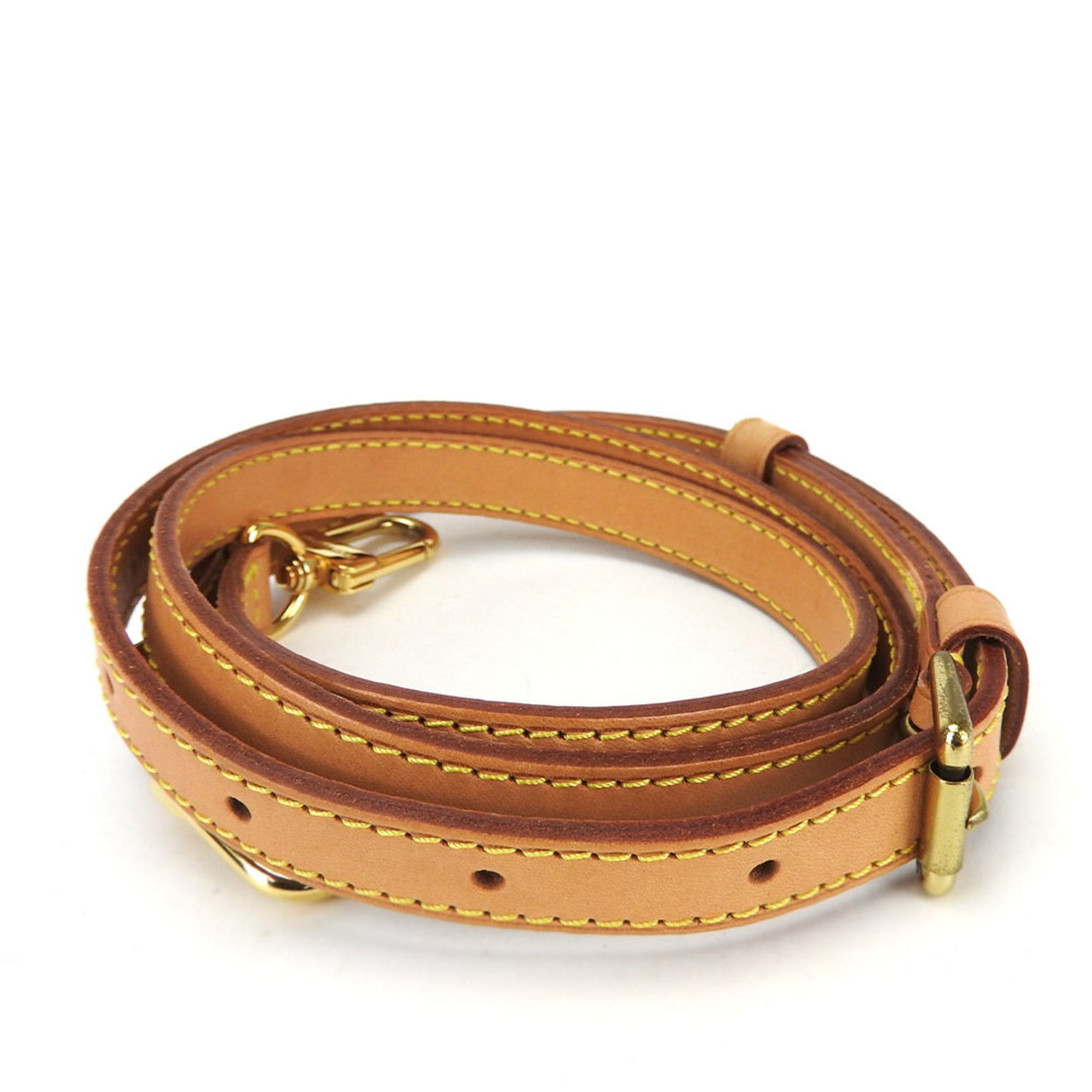 Louis Vuitton Shoulder Strap, Tanned Leather