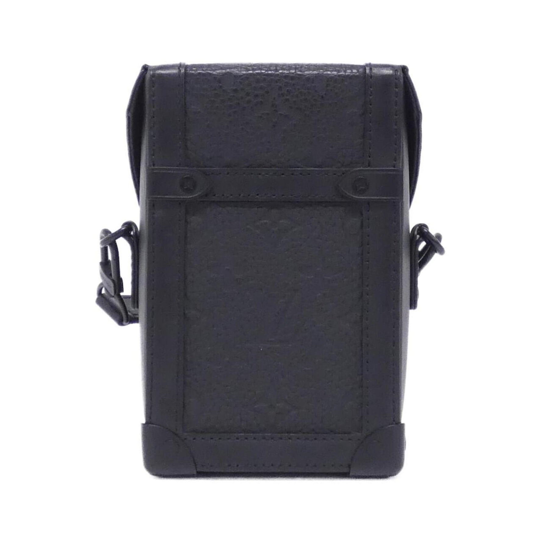 Louis Vuitton Taurillon Monogram Vertical Trunk Wearable Wallet Shoulder Bag