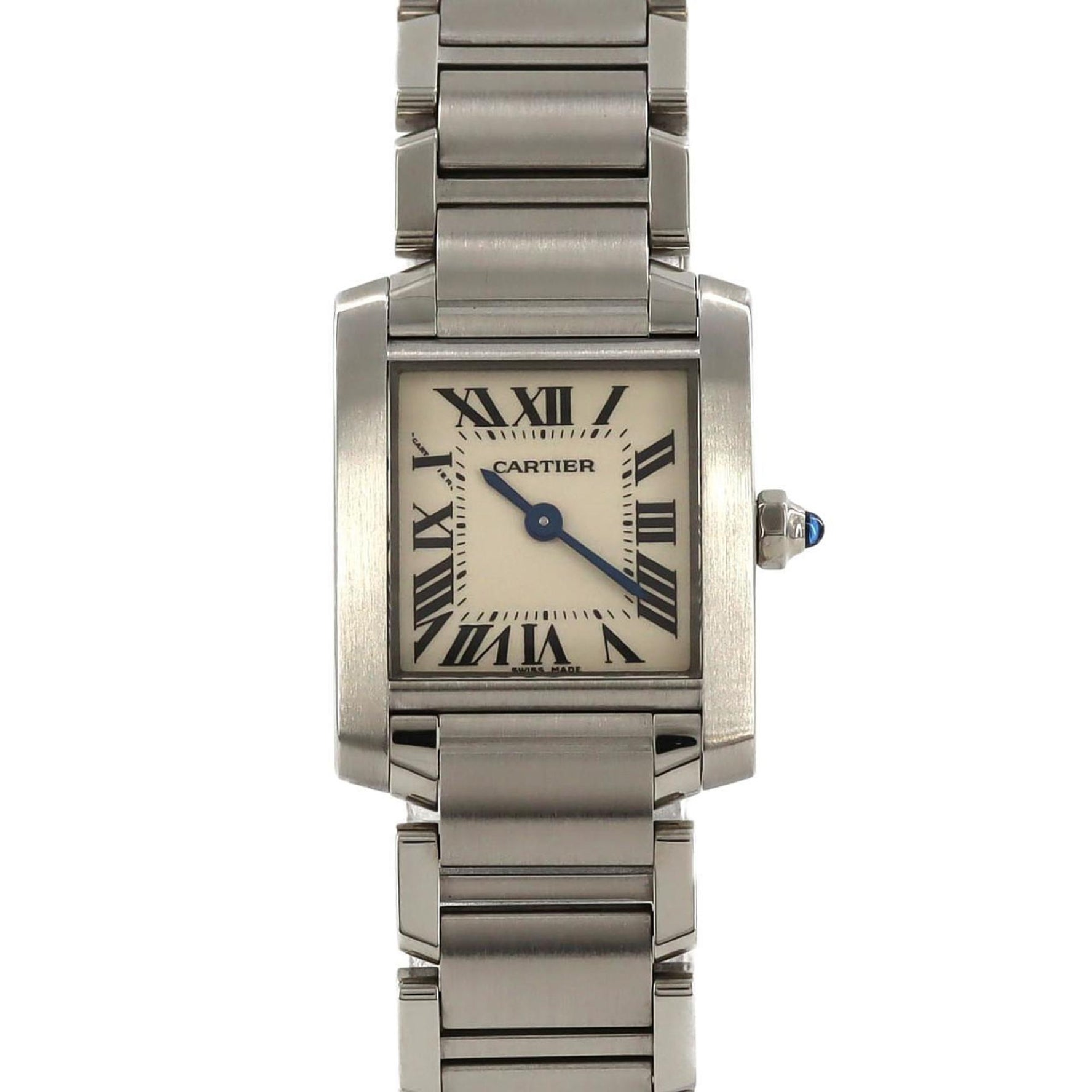 Cartier Tank Francaise SM W51008Q3 SS Wristwatch Quartz