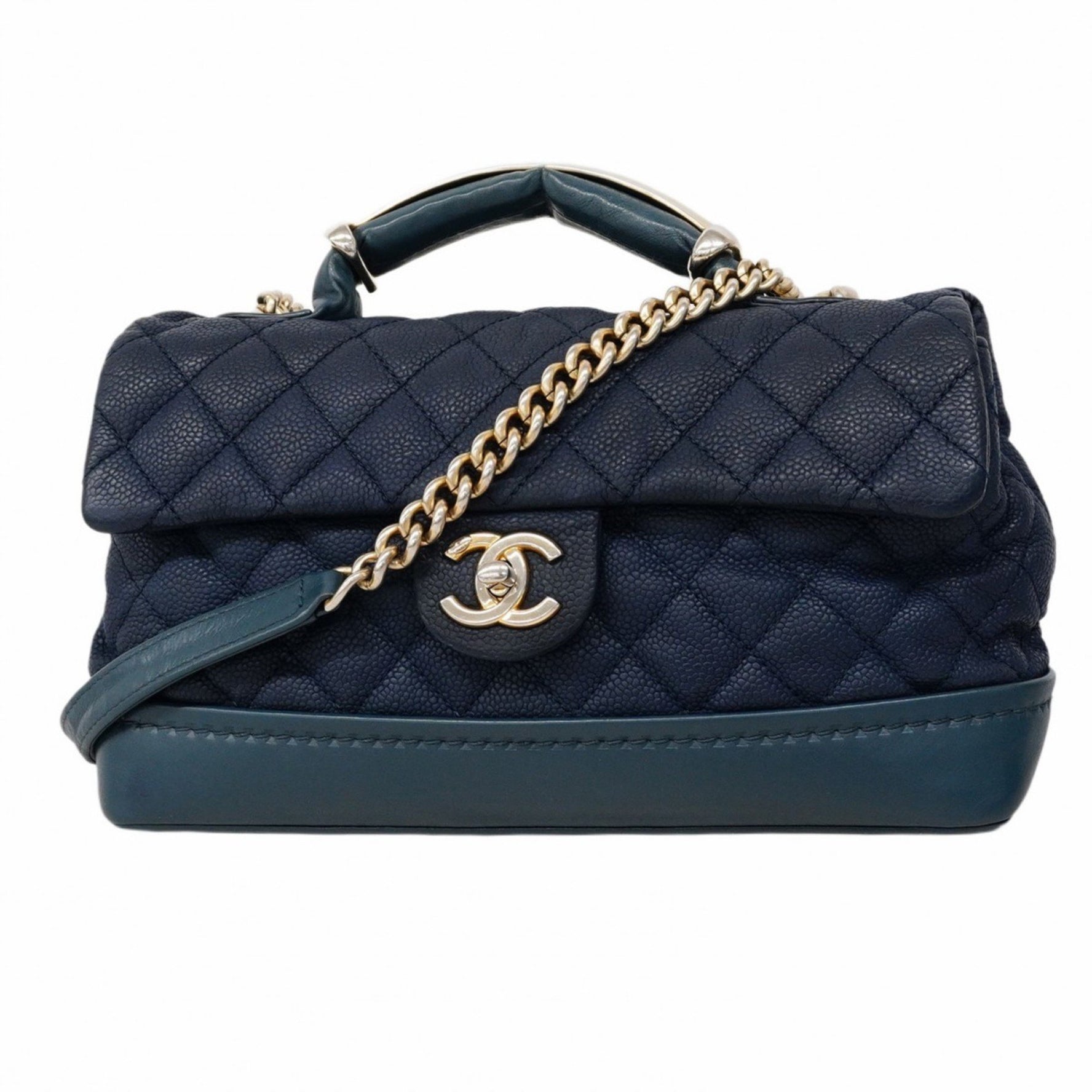 Chanel Matelasse Caviar Leather Handbag, Bag