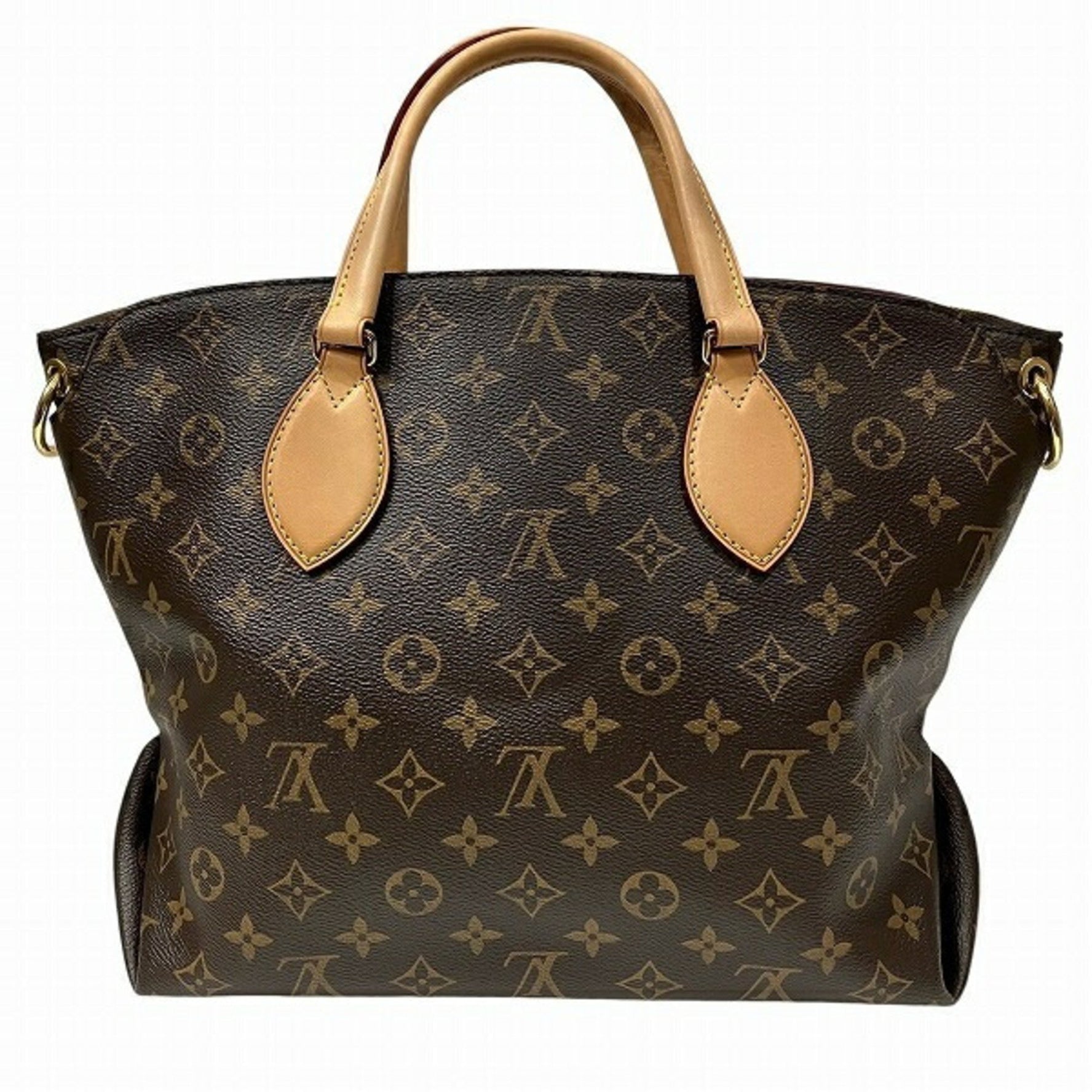 Louis Vuitton Monogram Flower Zipped Tote MM M44360 Bag Women's
