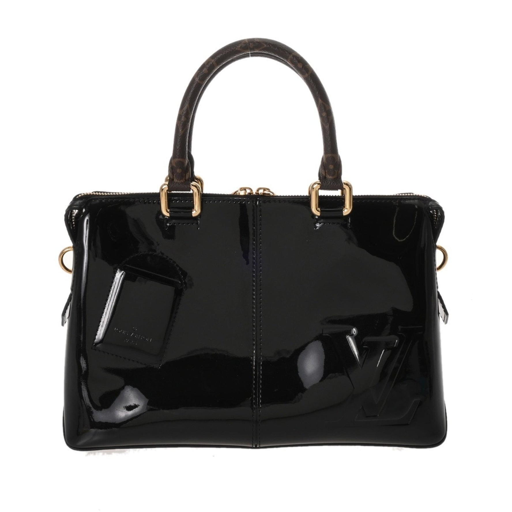 LOUIS VUITTON Monogram Vernis Tote Miroir Handbag, AB Rank, Pre-Owned, Ginzo