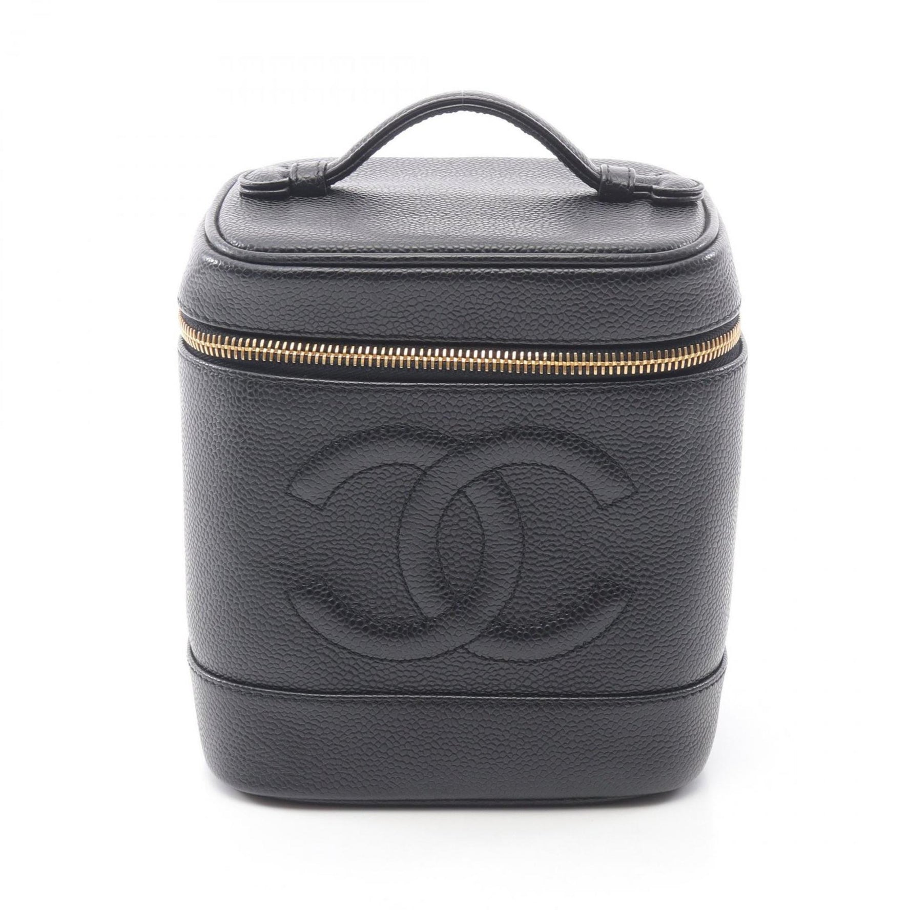 CHANEL Coco Mark Handbag Bag in Caviar (Grained Calfskin)
