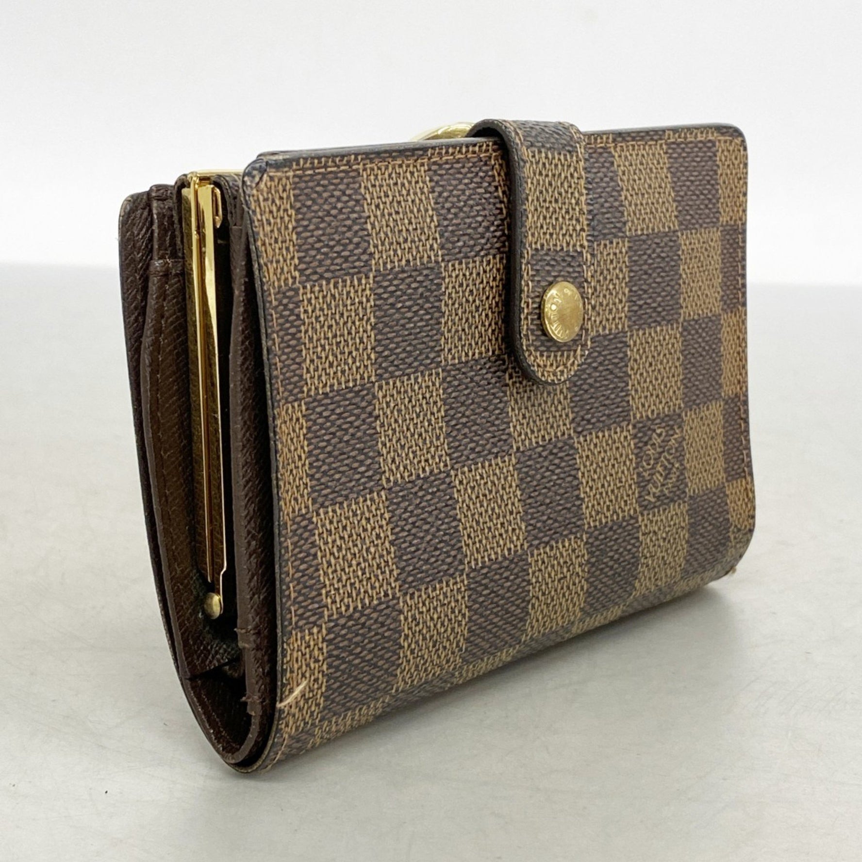 Louis Vuitton Damier Porte Monnaie Bi-fold Viennois Wallet