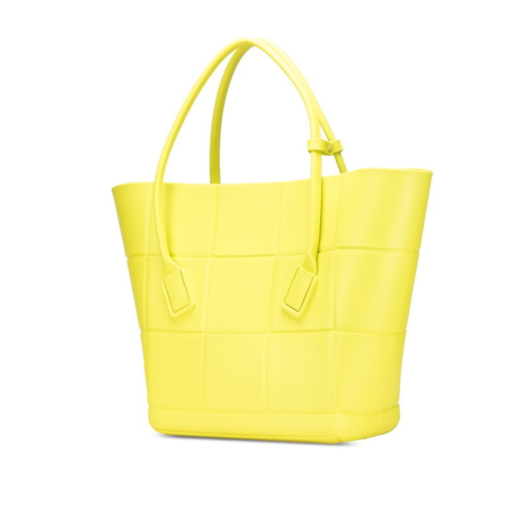 Bottega Veneta The Arco Tote Bag, Shoulder Green/Yellow-Green Rubber