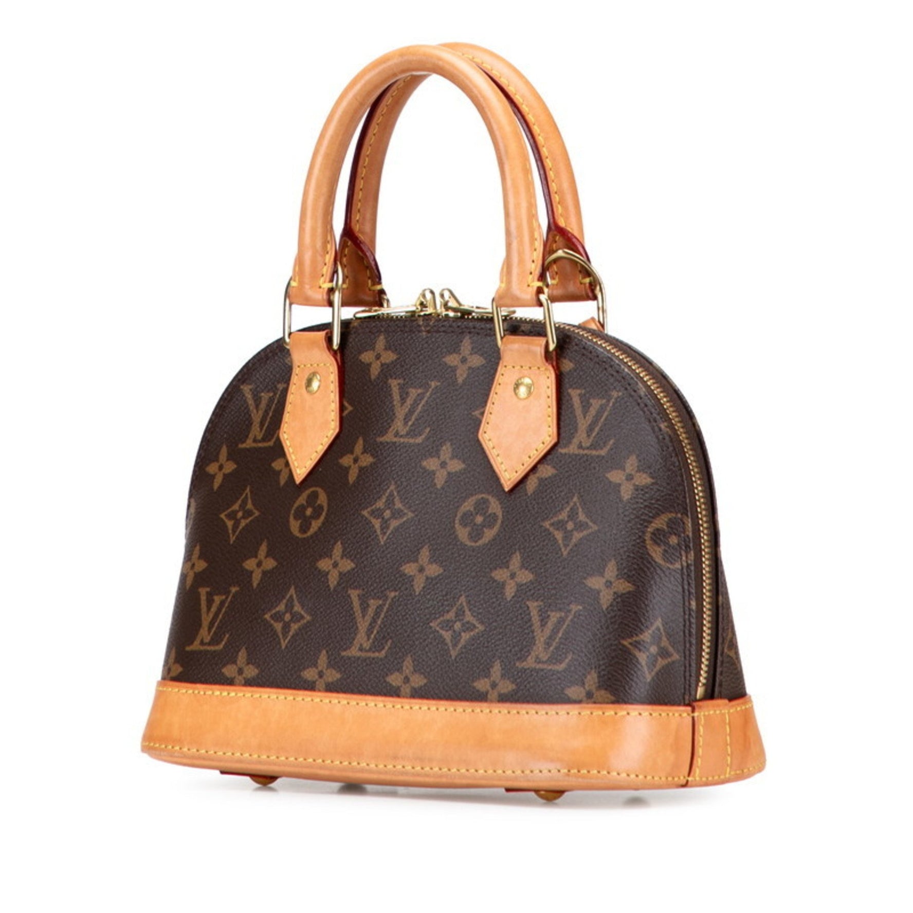 Louis Vuitton Monogram Alma BB Handbag/Shoulder Bag, Leather, LOUIS VUITTON