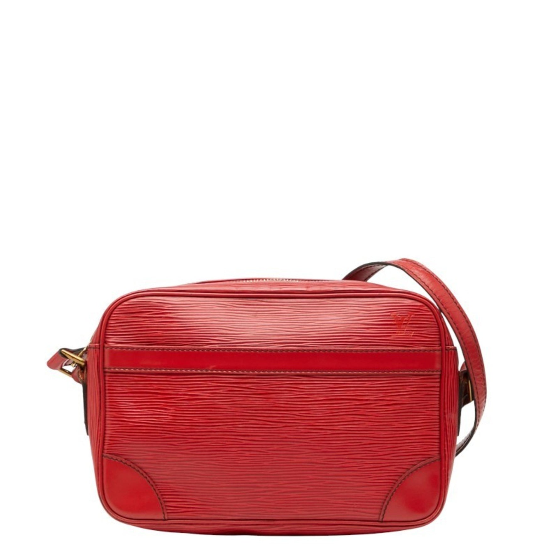 Louis Vuitton Epi Trocadero 23 Shoulder Bag Castilian Red Leather LOUIS VUITTON