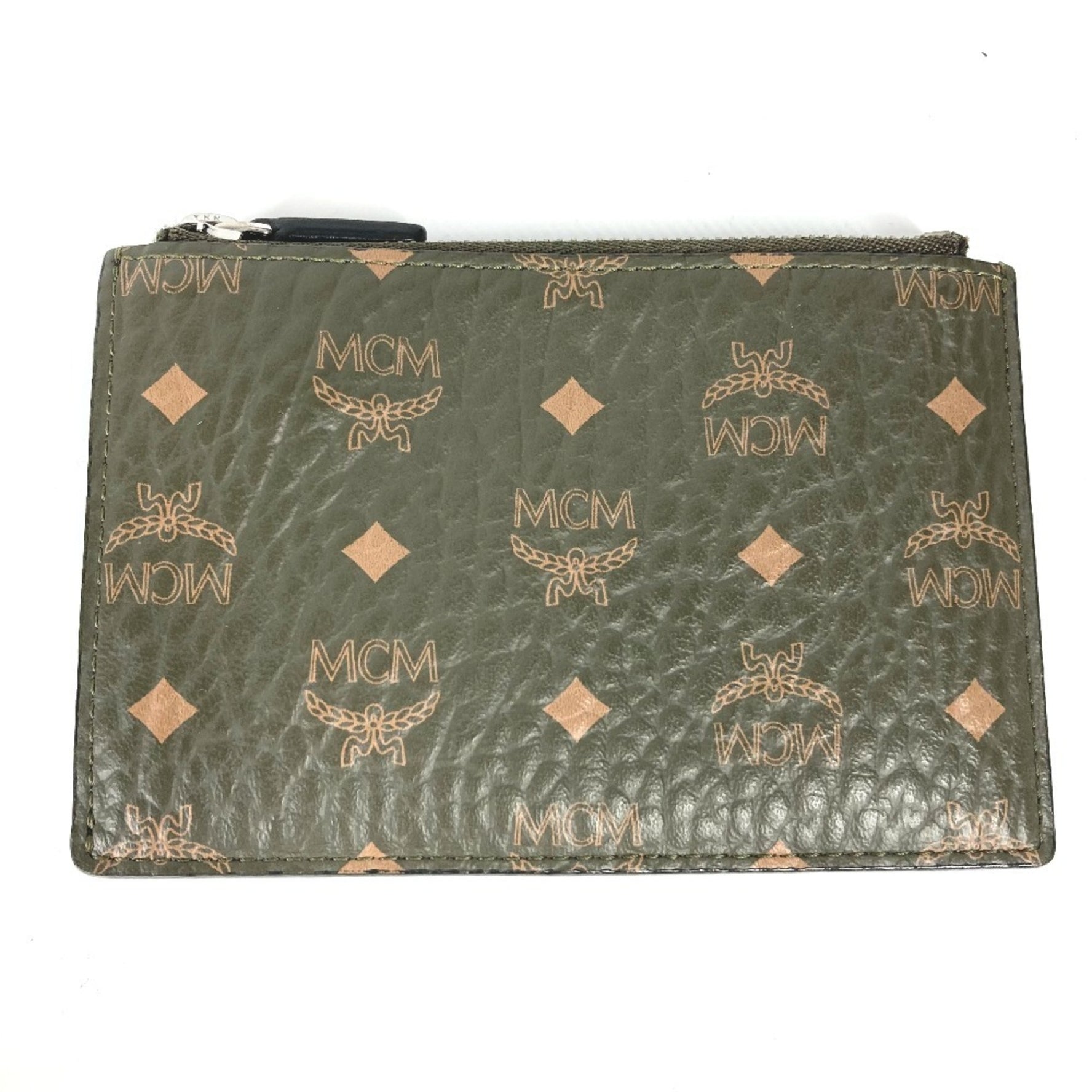 MCM Coin Purse Wallet Wallet/Coin Case Leather Men's