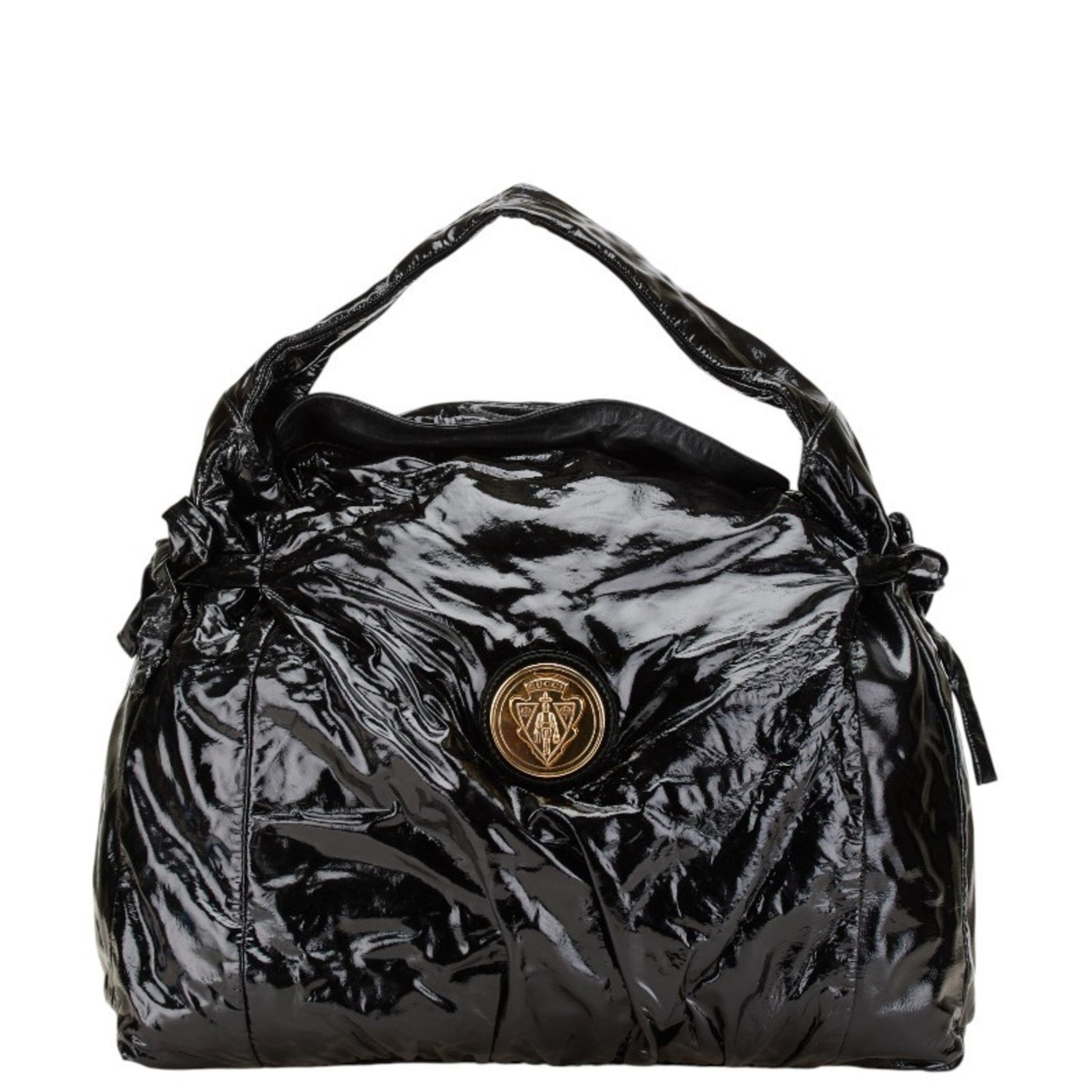 Gucci Hysteria One-Shoulder Bag Patent Leather