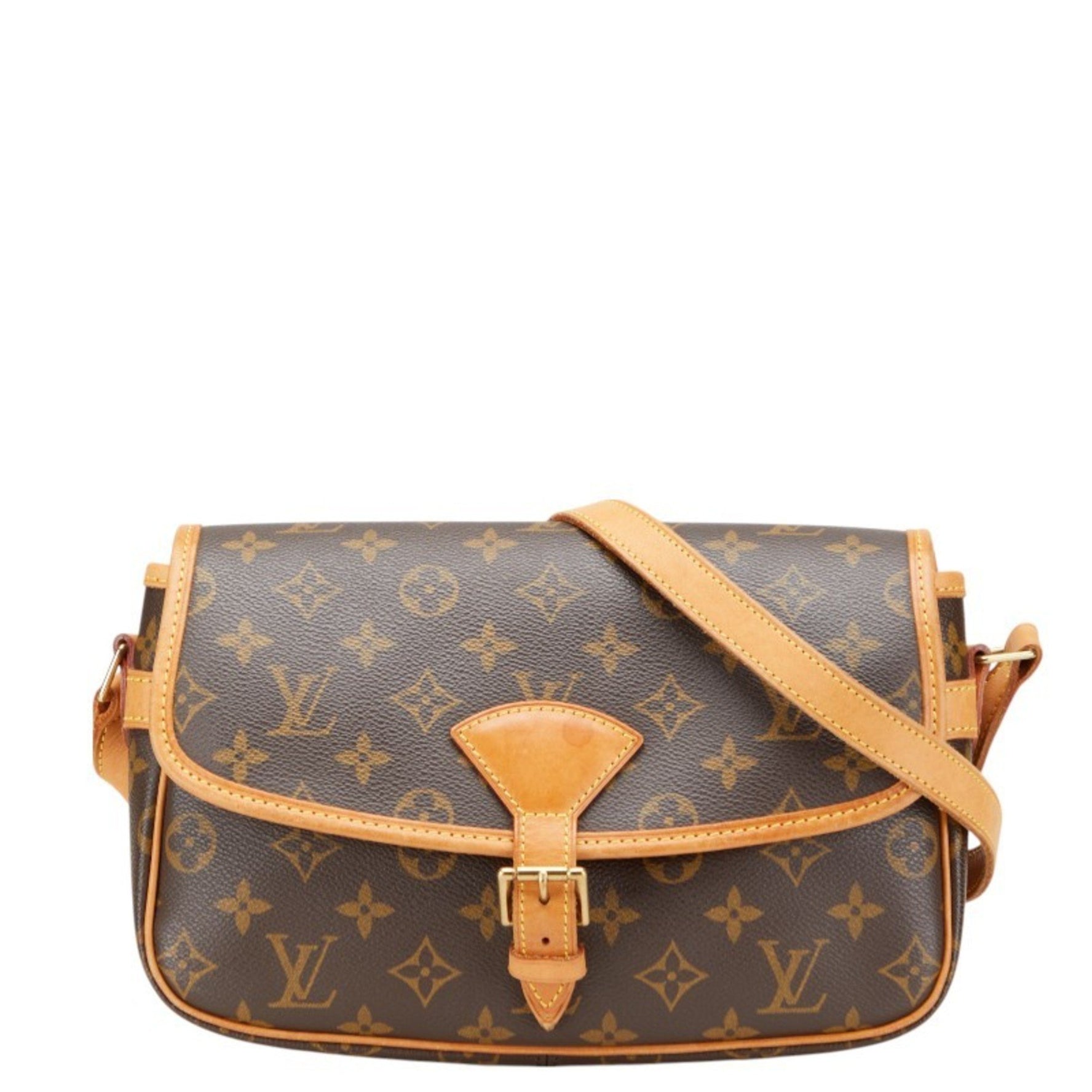 Louis Vuitton Monogram Sologne Crossbody Shoulder Bag Leather LOUIS VUITTON