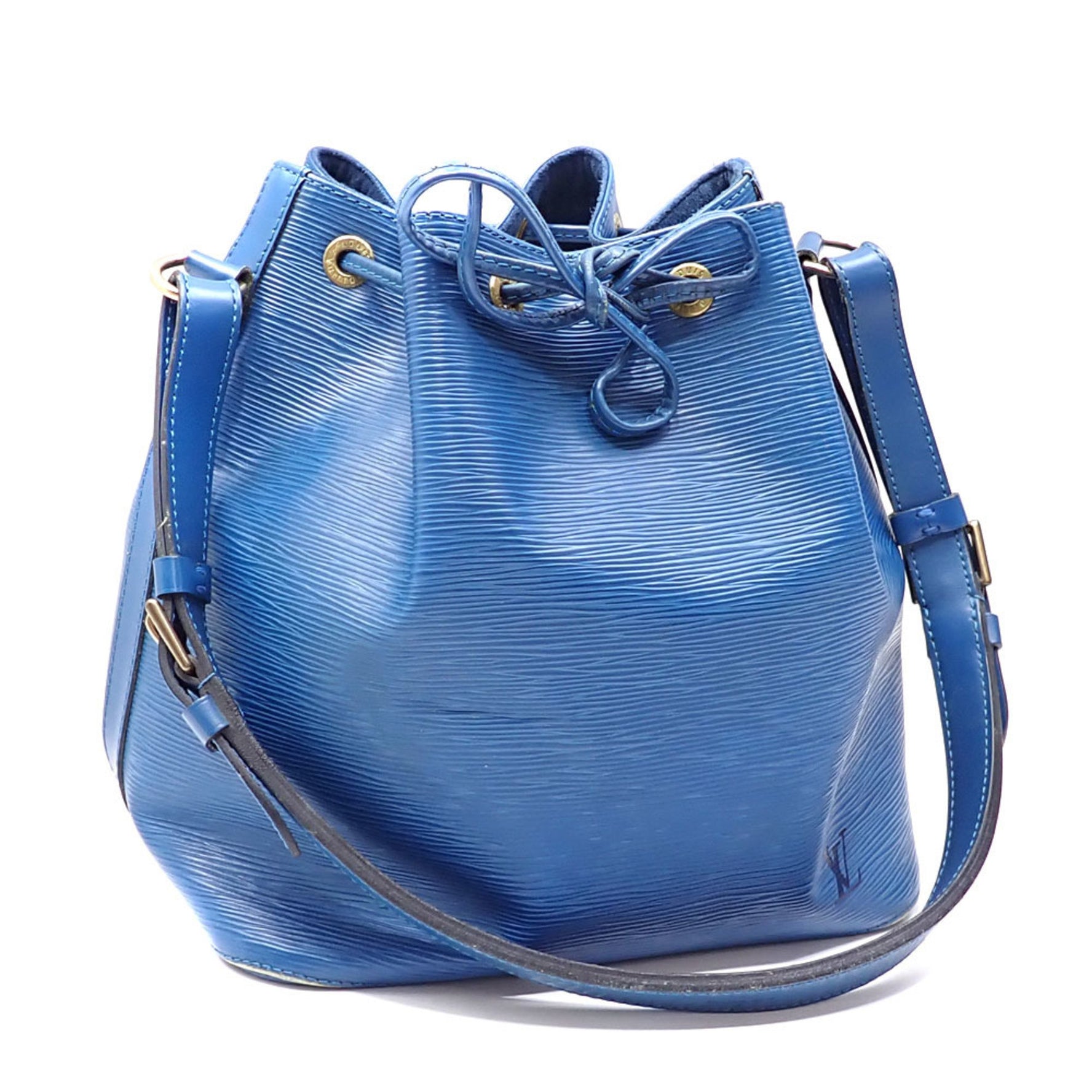 Louis Vuitton Epi Noe Shoulder Bag, Women's, M44005, Toledo Blue