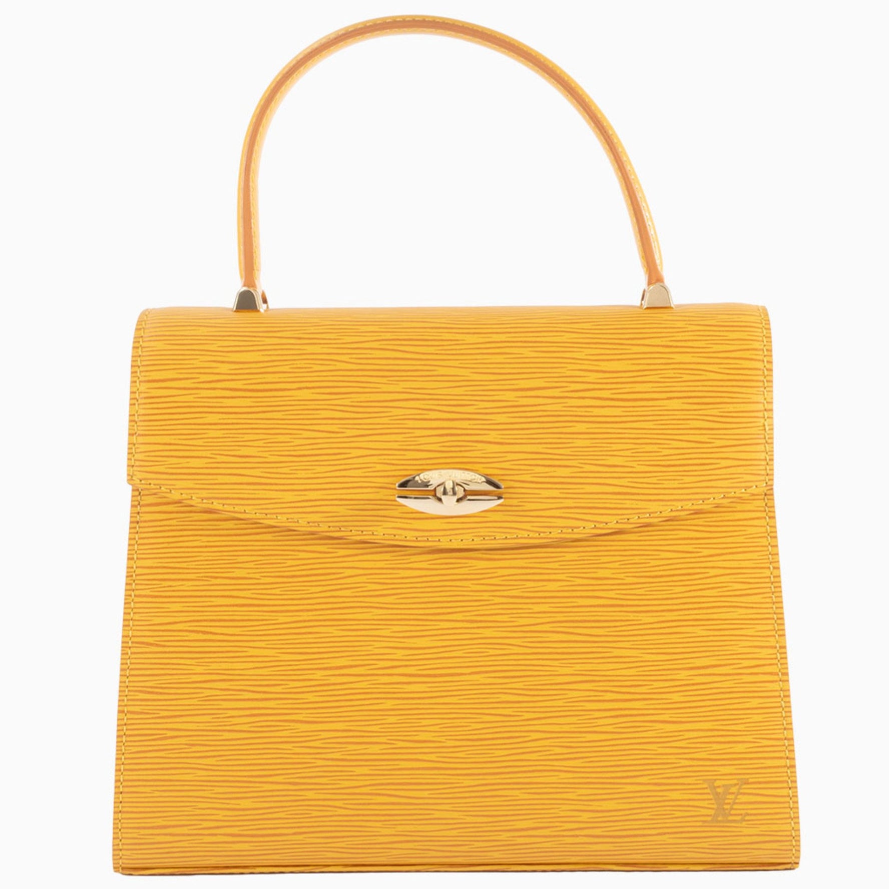 Louis Vuitton Malesherbes Handbag Epi Leather Tassili (Slightly Sticky)