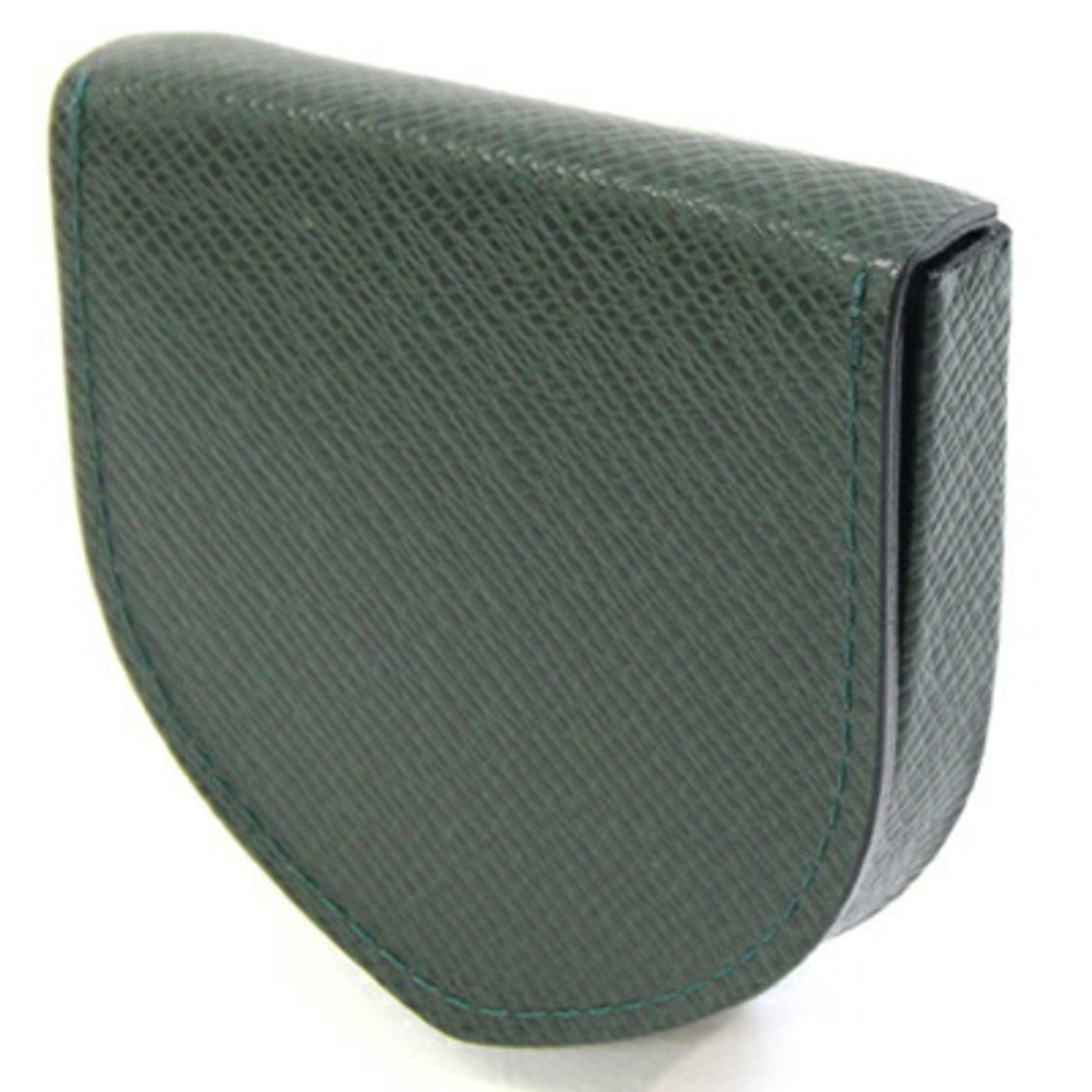 Louis Vuitton Taiga Porte Monnaie Cuvette Coin Case Episea Purse Wallet Green