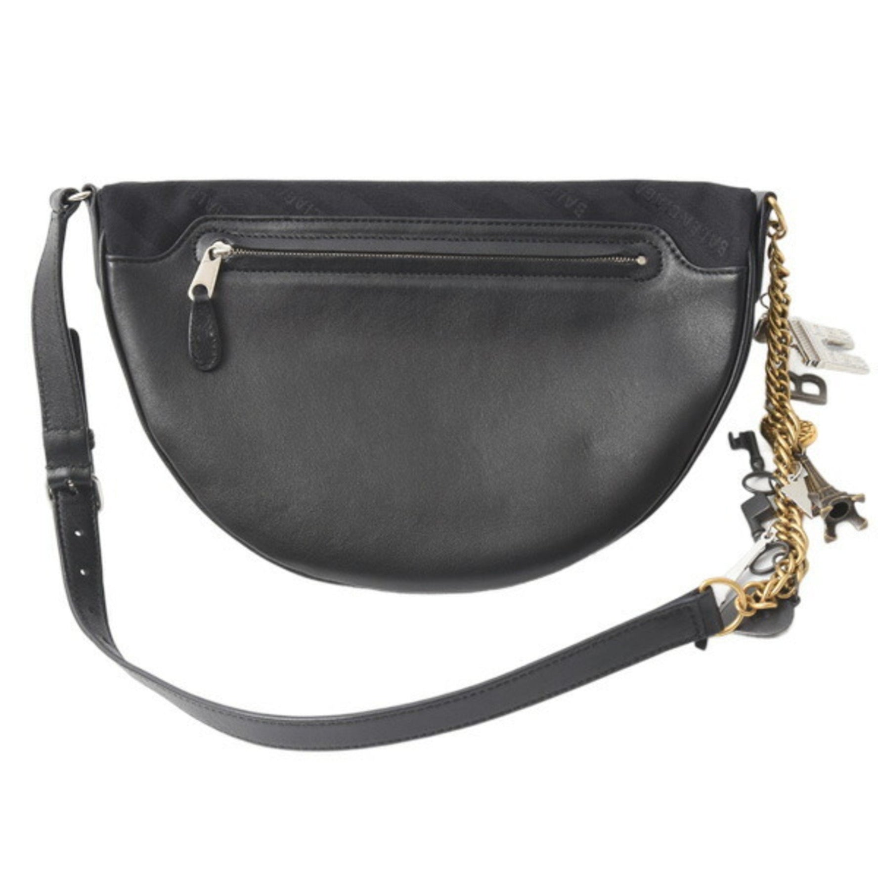 Balenciaga Men's and Women's Souvenir XS Jacquard Body Bag Canvas x Leather BALENCIAGA