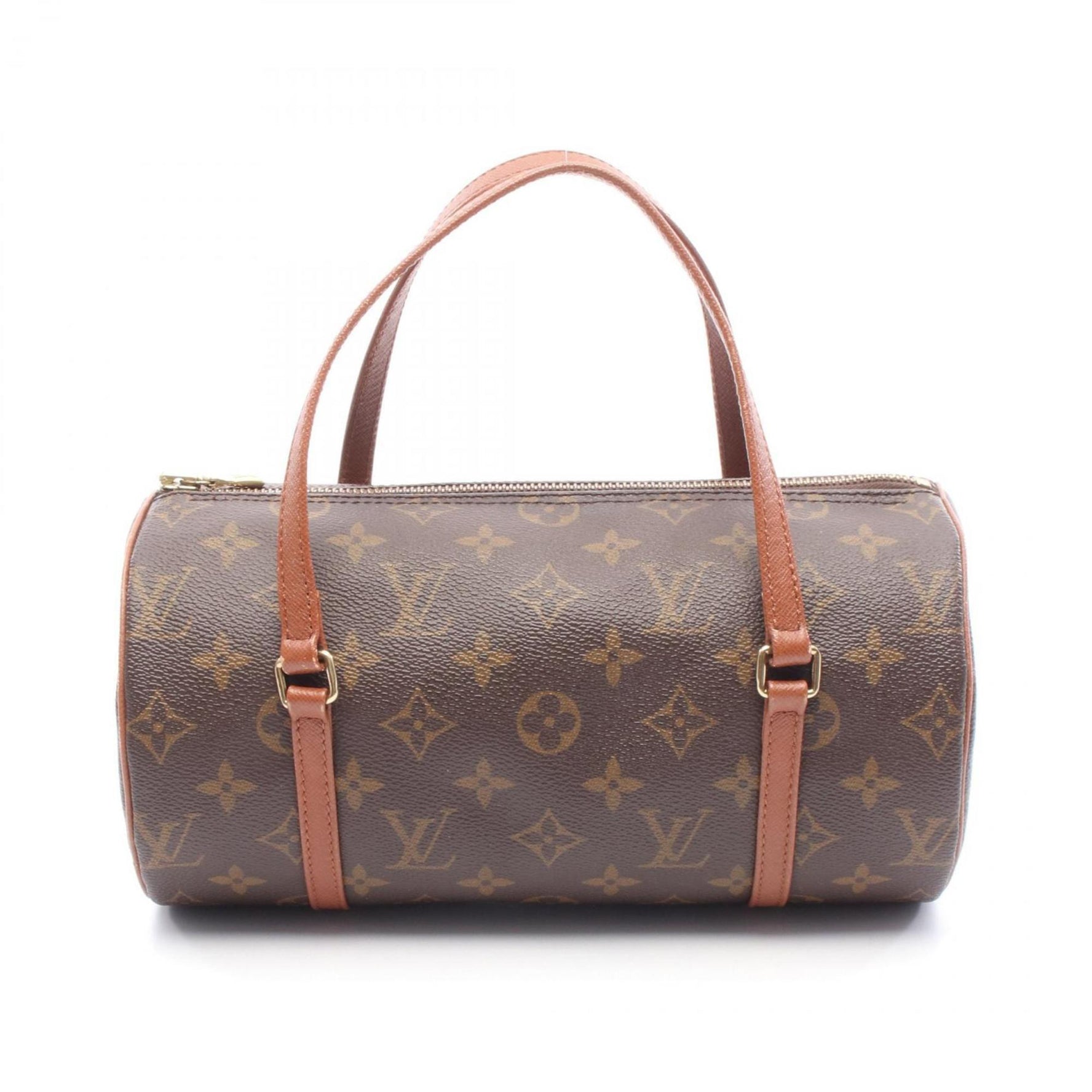 Louis Vuitton Papillon 26 Monogram Handbag Coated Canvas Leather