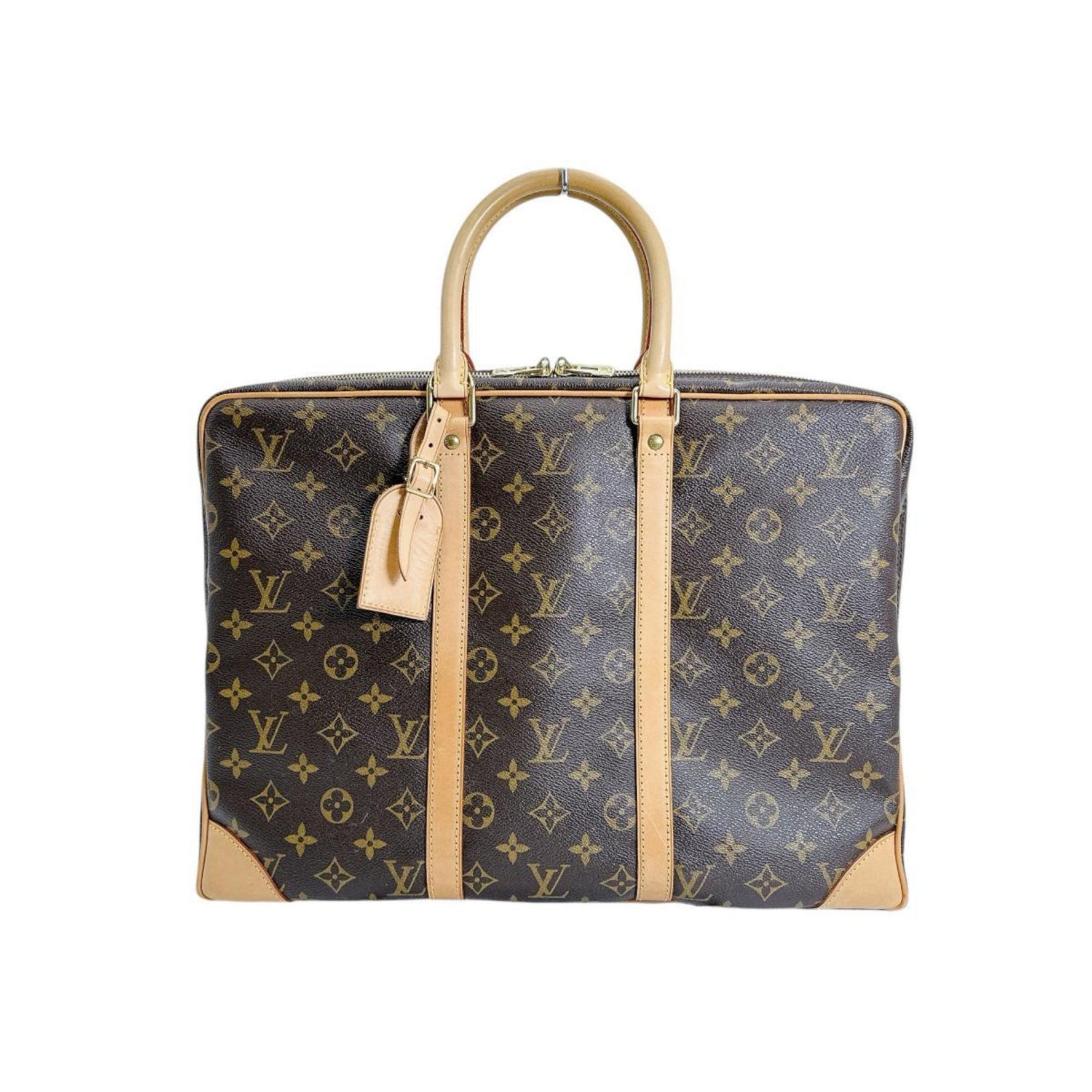 Louis Vuitton Monogram Porte-Document Voyage Business Bag in Canvas