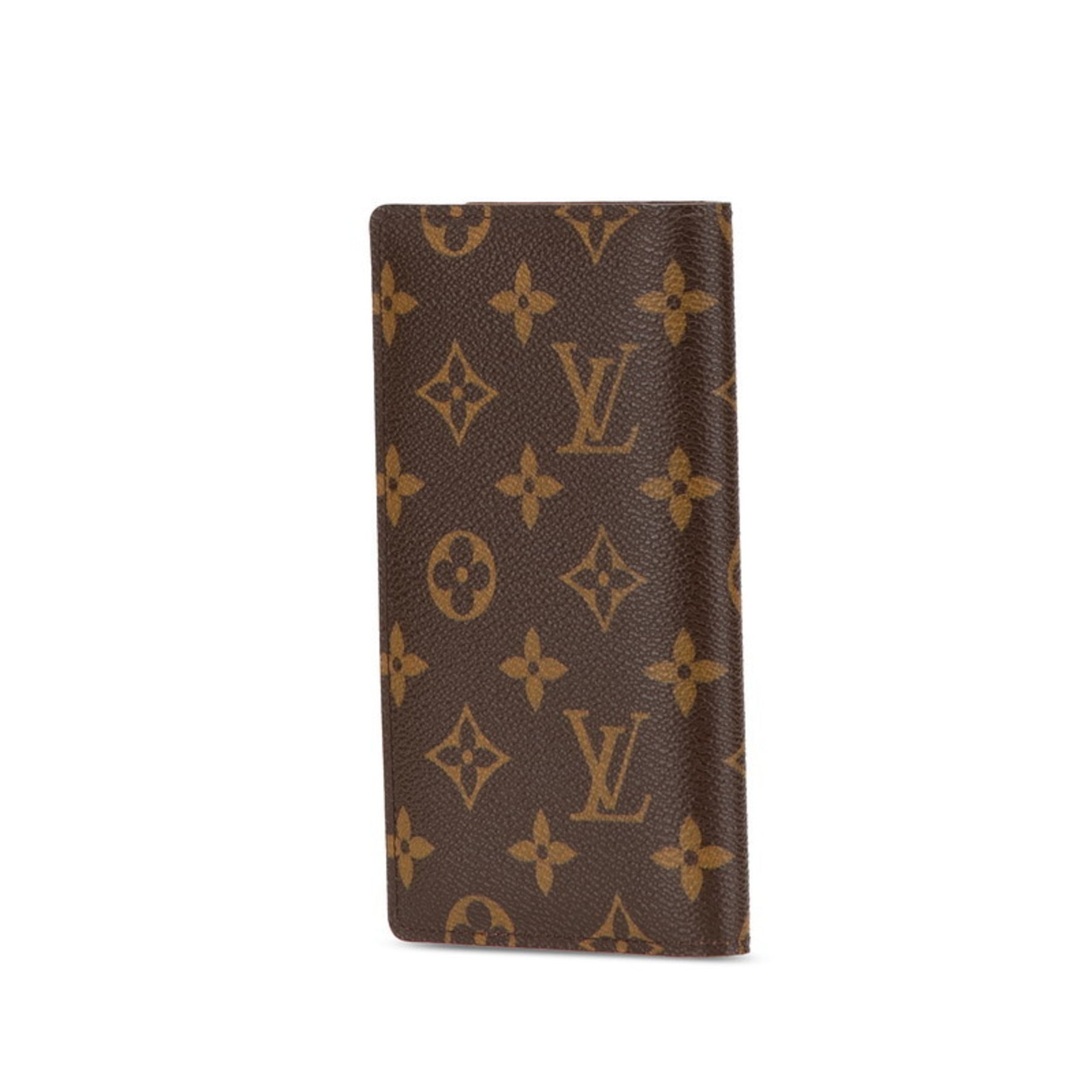 Louis Vuitton Monogram Agenda Poche Planner Cover R20503 Brown PVC Leather Men's LOUIS VUITTON
