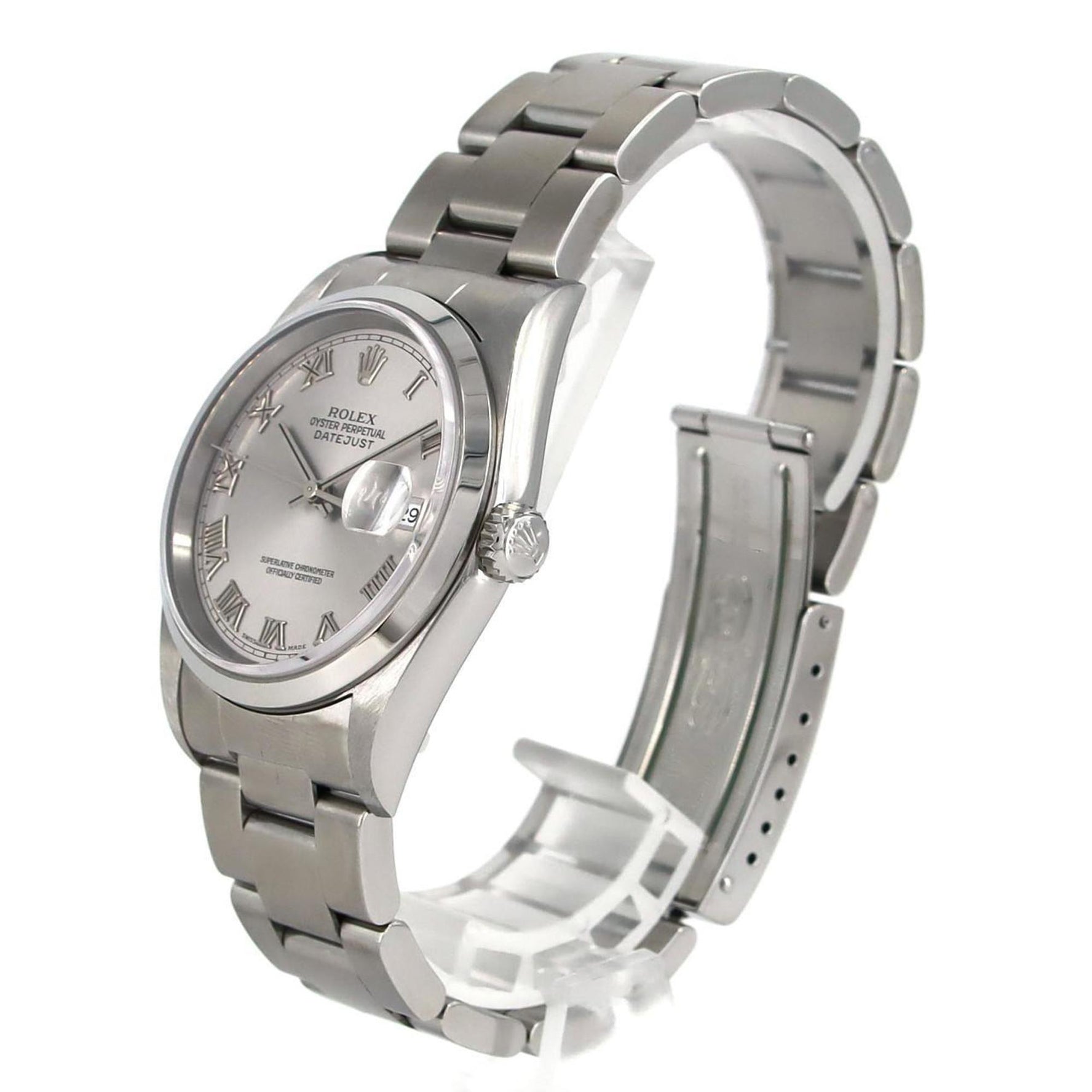 Rolex Datejust SS Wristwatch Automatic Y serial number