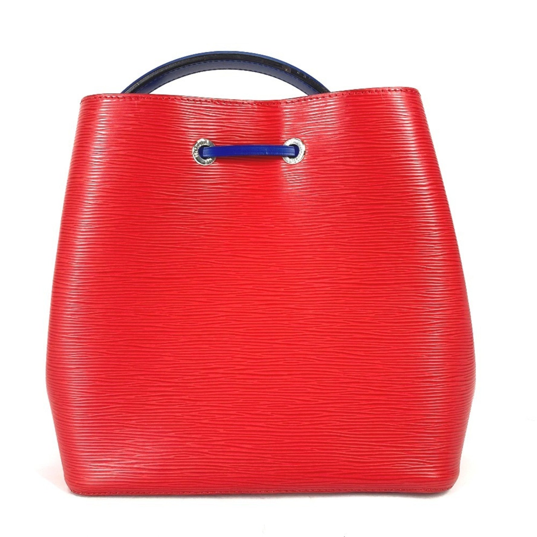 LOUIS VUITTON M54365 Epi NeoNoe Two-Tone Bucket Bag, 2-Way Handbag/Shoulder Leather, Women's, Coquelicot Red