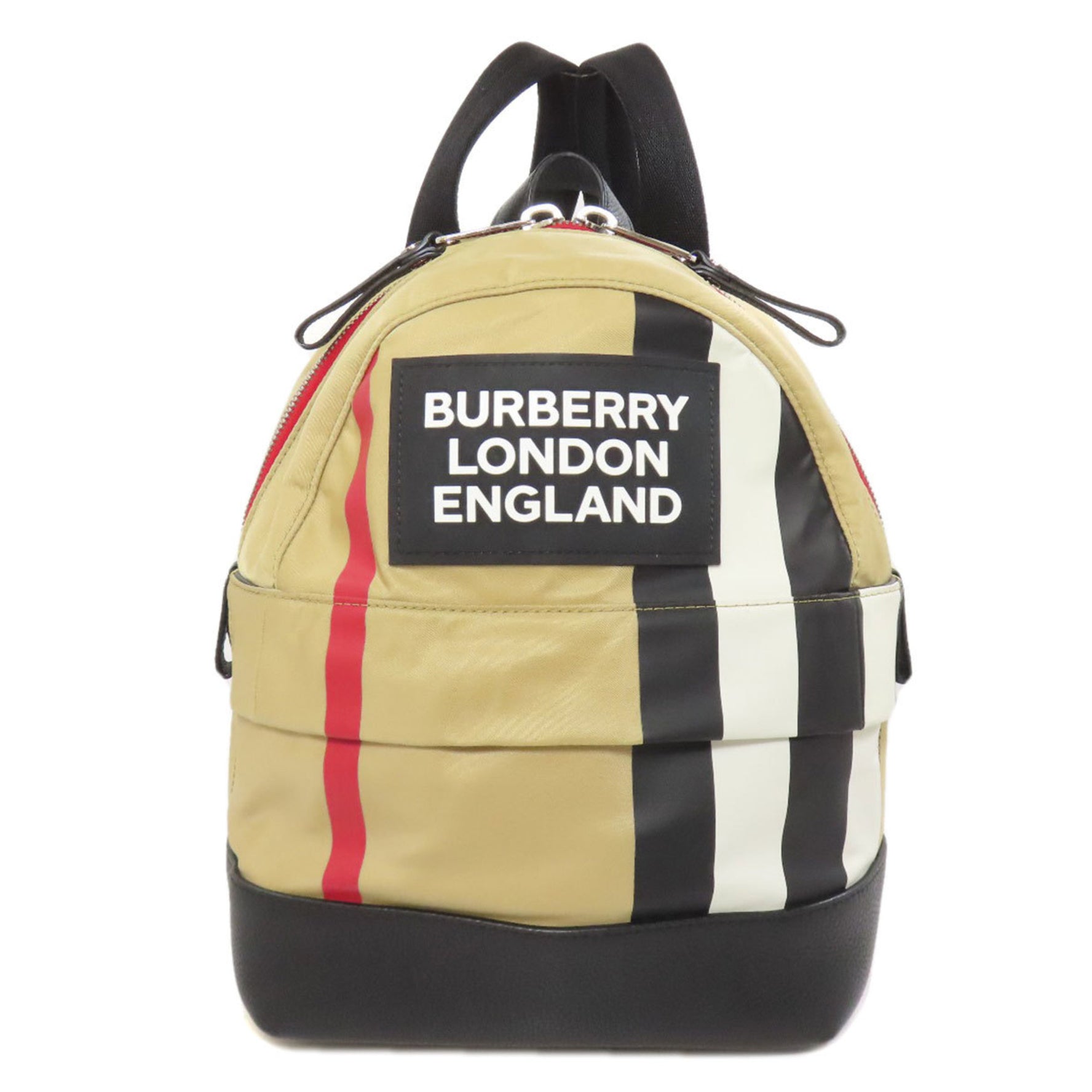 Burberry Nova Check Backpack/Daypack, Nylon Material