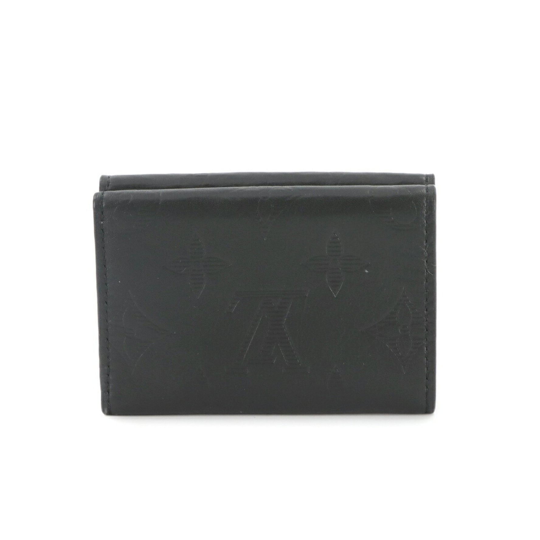 Louis Vuitton Monogram Shadow Discovery Compact Wallet, Tri-fold