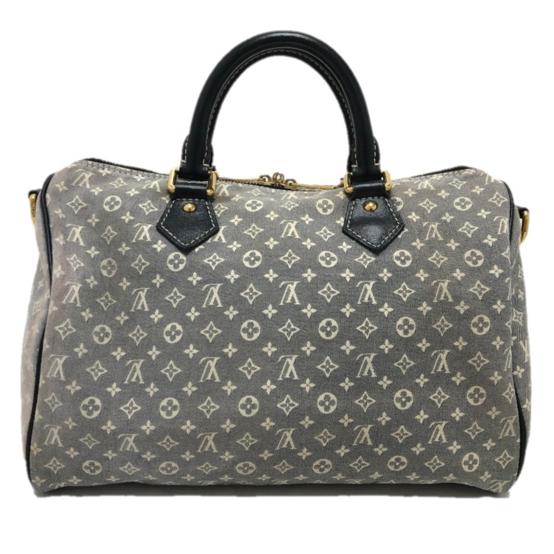 LOUIS VUITTON M56703 Monogram Idylle Speedy Bandouliere 3 Mini Boston Bag, Canvas, Women's Ankle, Navy