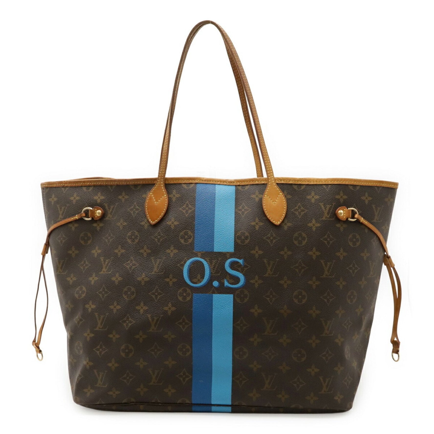 Louis Vuitton Monogram Neverfull GM My LV Heritage Tote Bag Shoulder Large with Initials