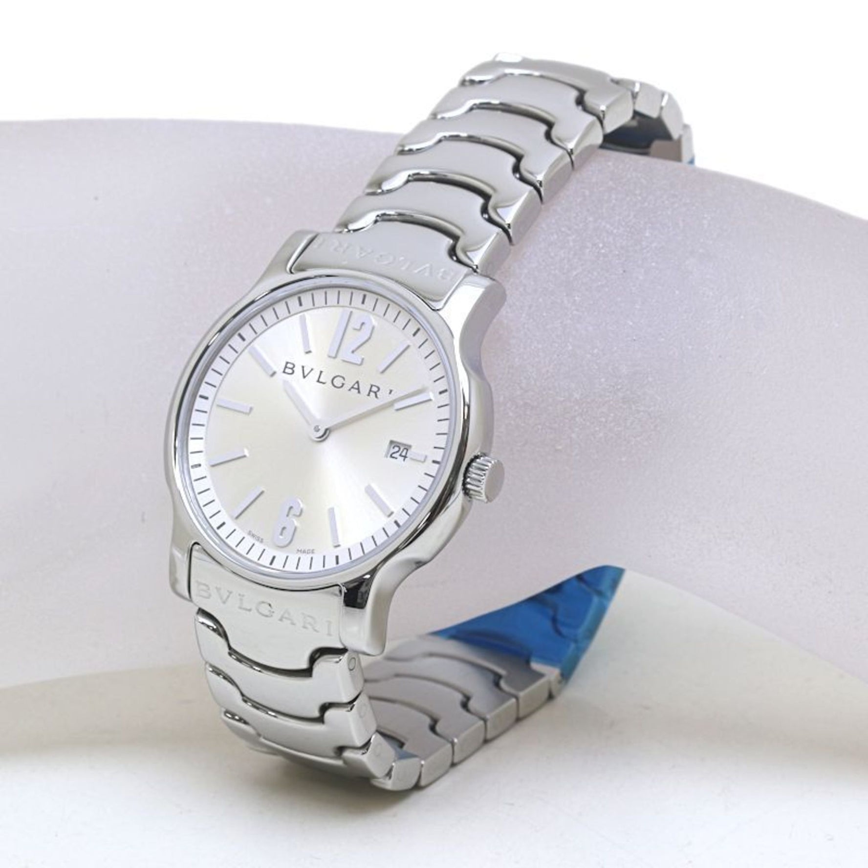BVLGARI Solotempo Stainless Steel Watch