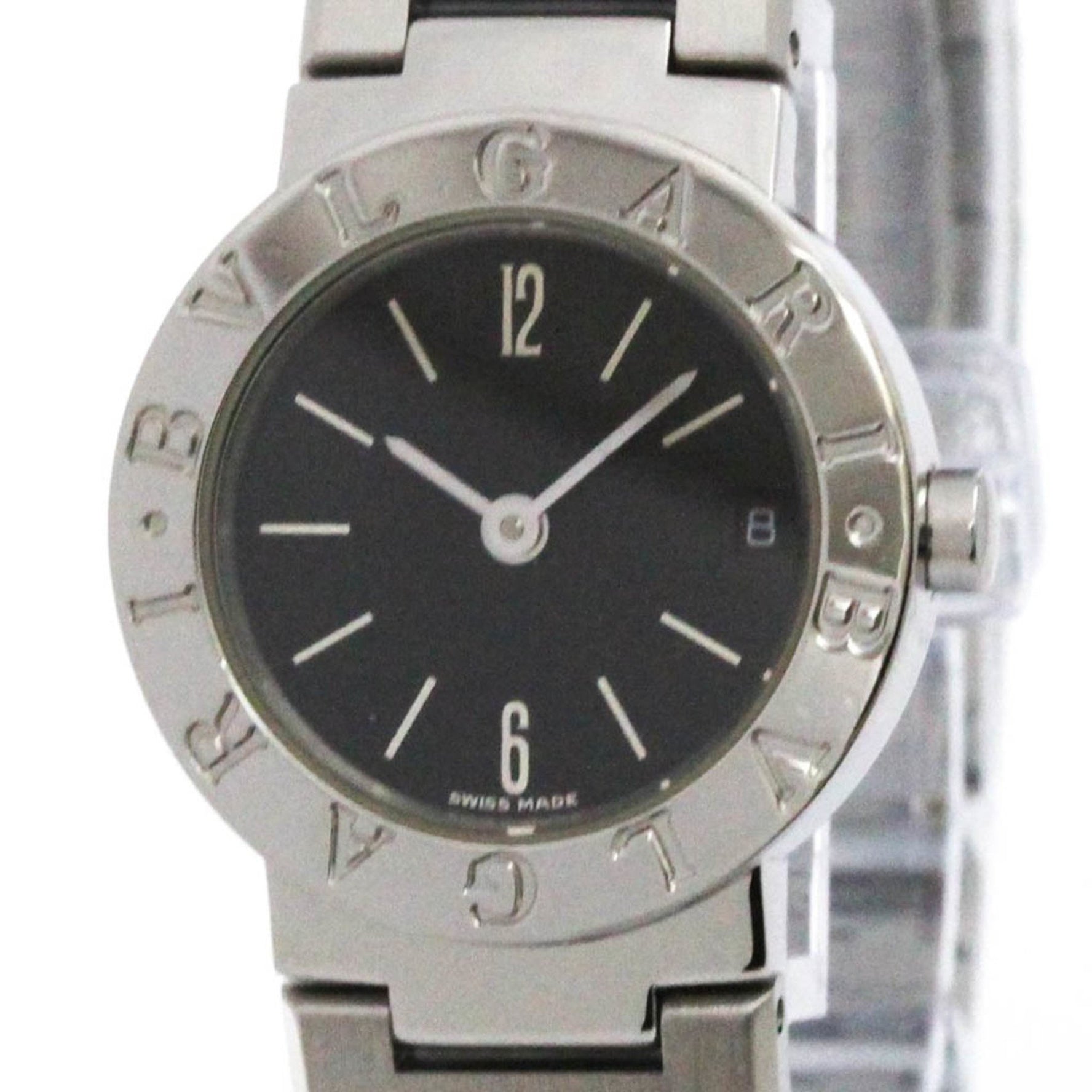 BVLGARI BVLGARI-BVLGARI Steel Quartz Ladies Watch BB23SSD Polished