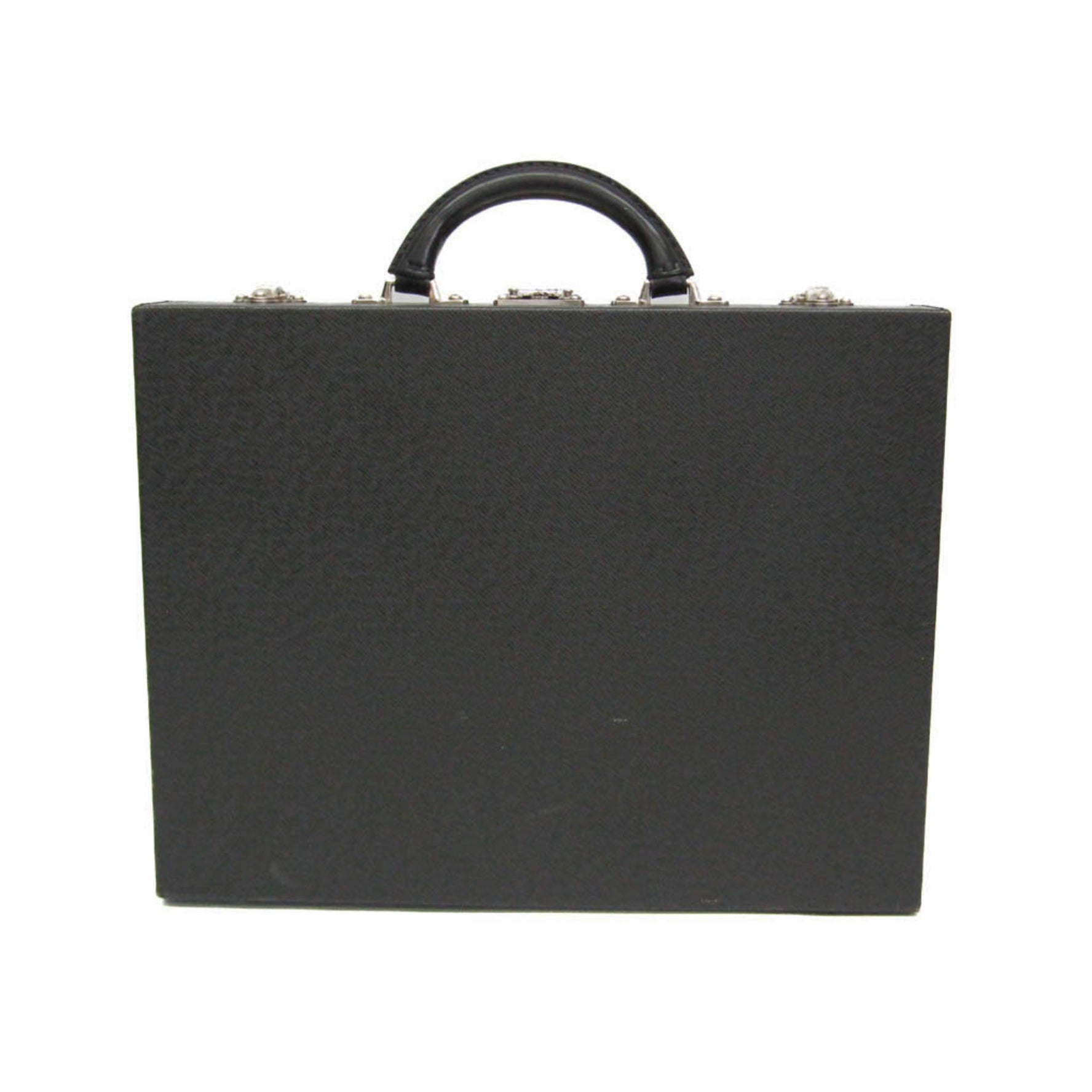 Louis Vuitton Taiga Diplomat Attaché Case Ardoise,Black