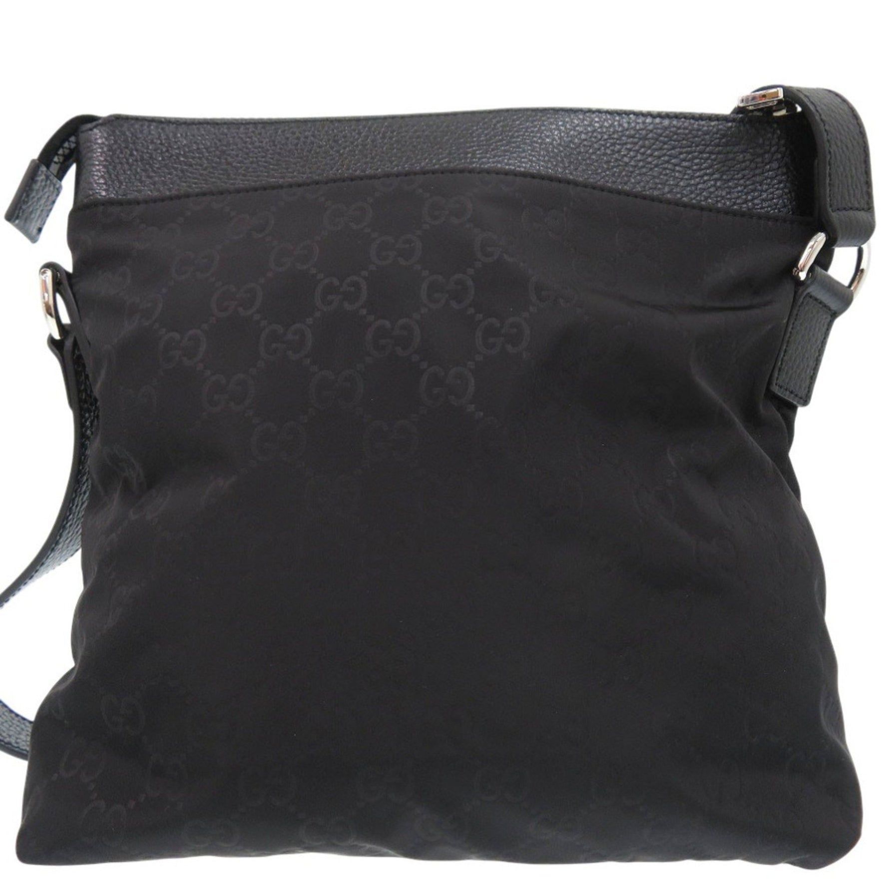 Gucci GG pattern Guccissima shoulder bag in leather and nylon, 1162