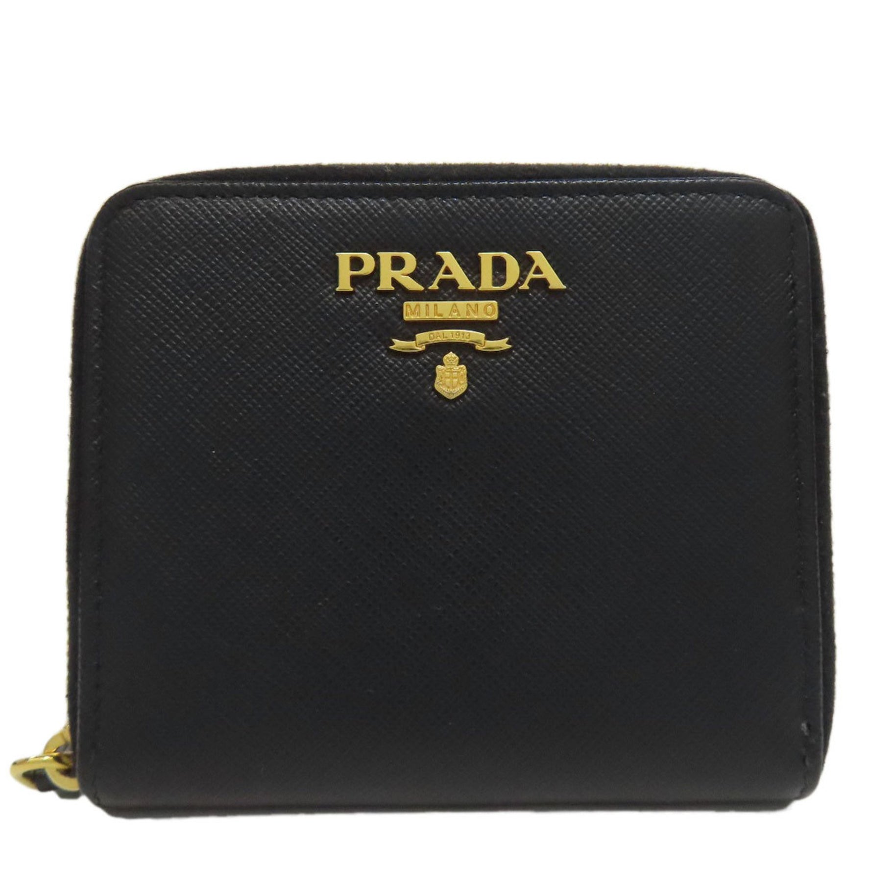 PRADA 1ML036 Saffiano Bi-fold Wallet for Women